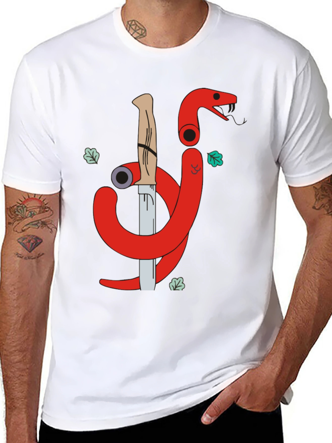 Snake & Dagger Graphic Tee