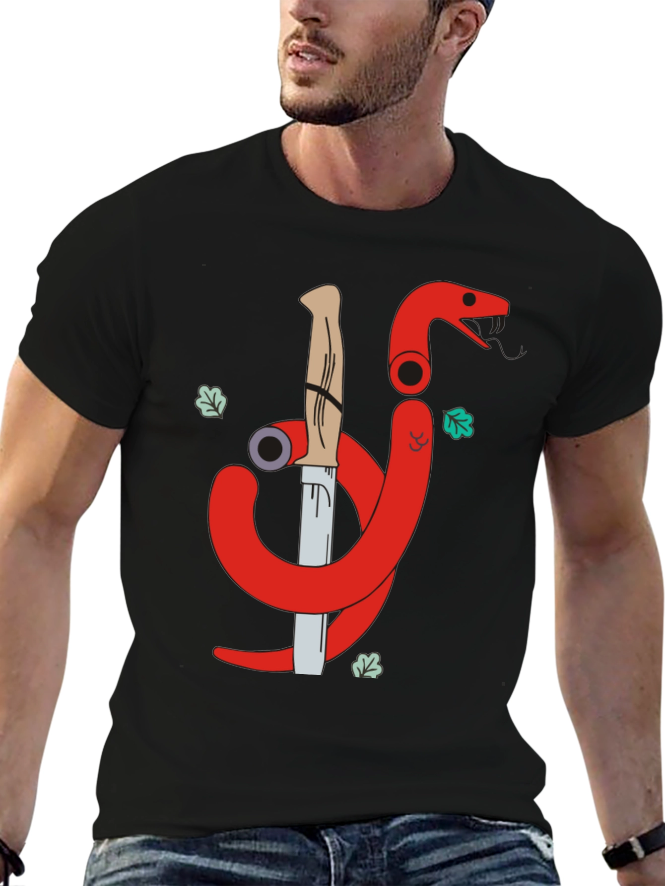 Snake & Dagger Graphic Tee
