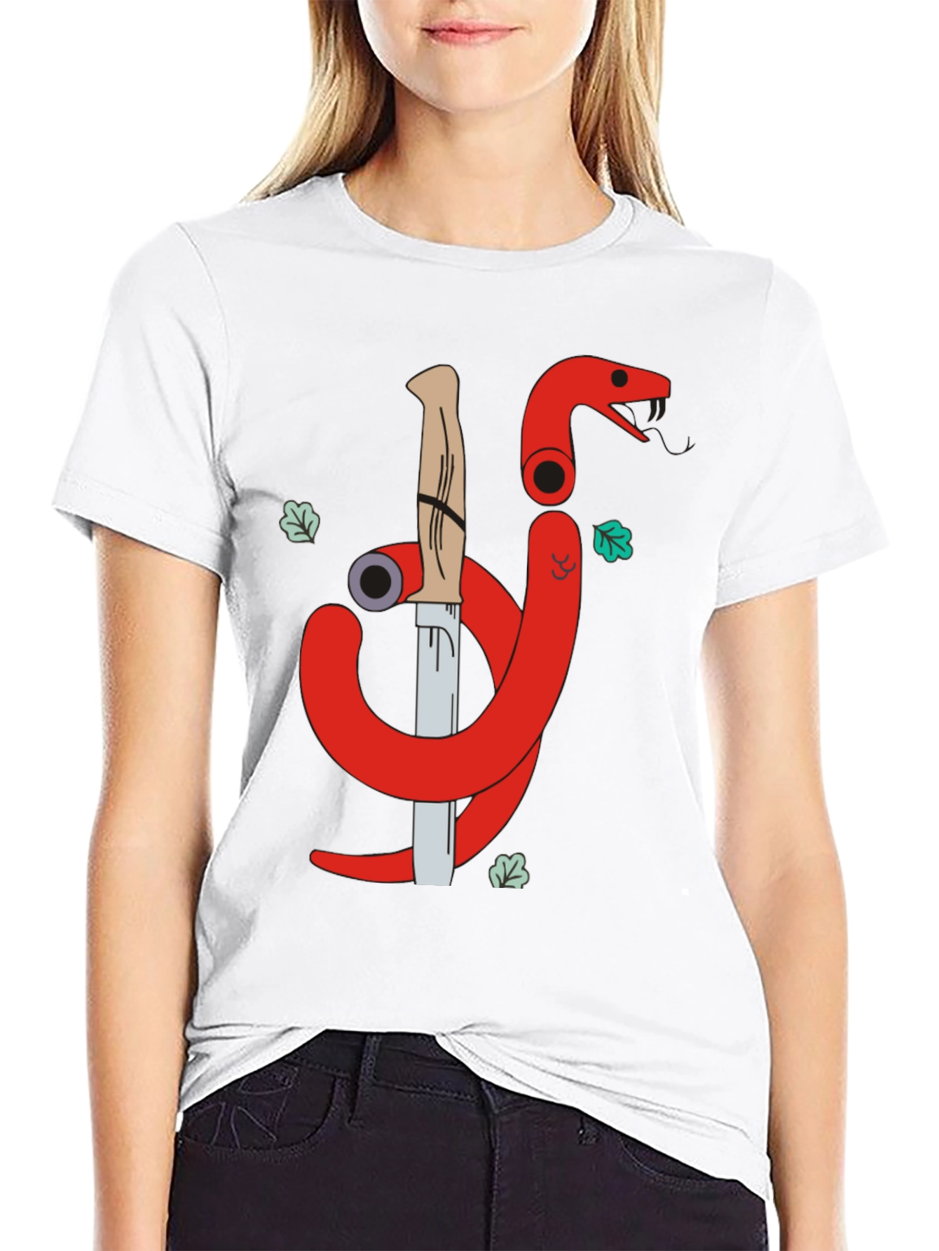 Snake & Dagger Graphic Tee