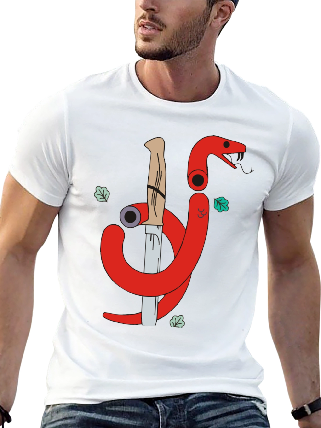 Snake & Dagger Graphic Tee