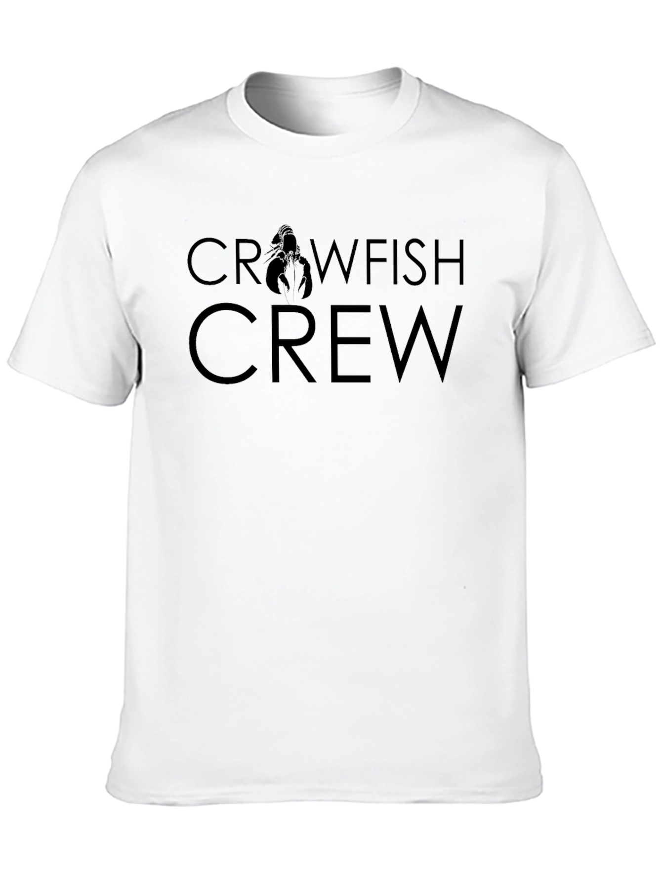 Crawfish Crew Black Graphic Tee