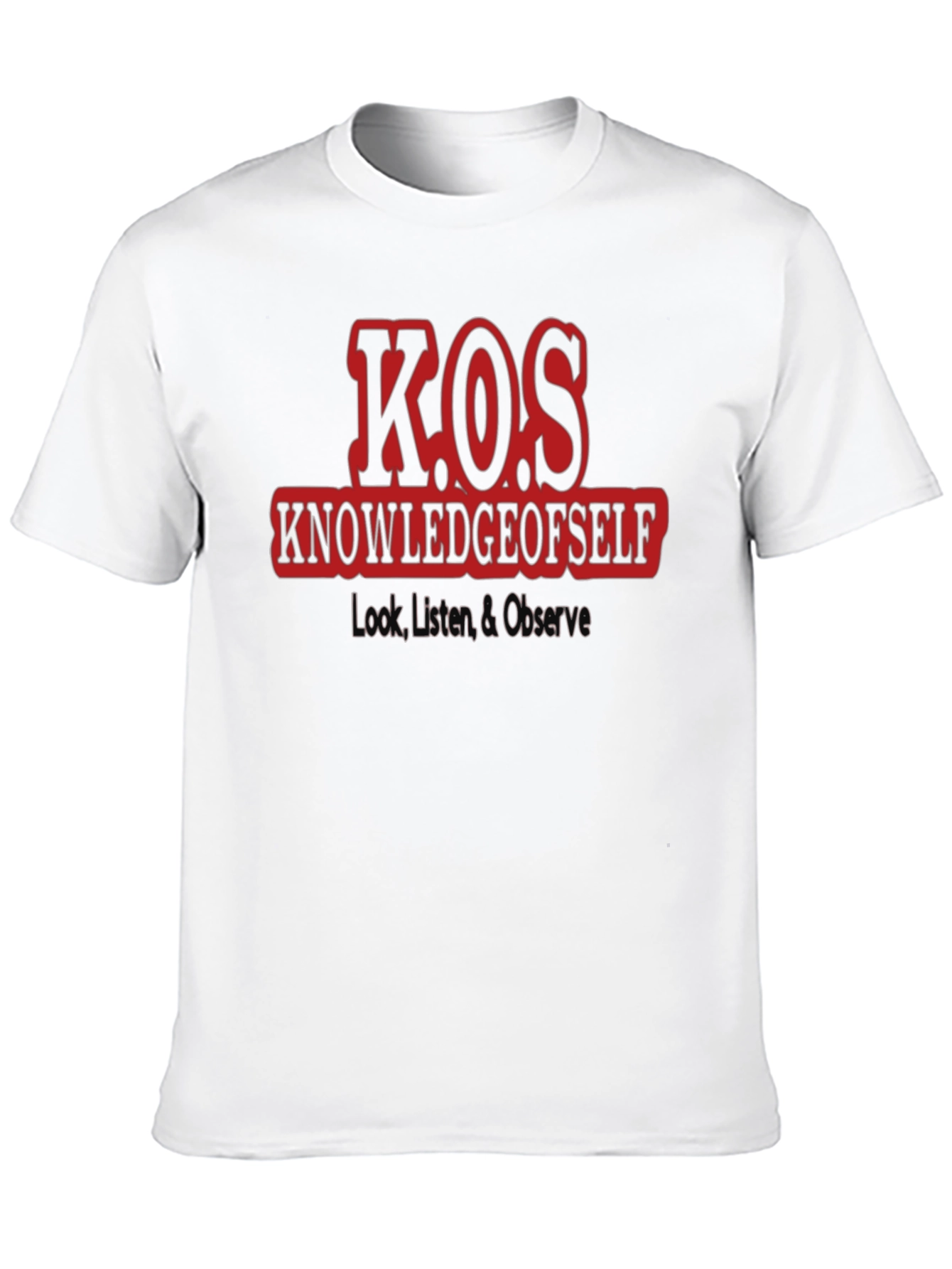 K.O.S. Knowledge of Self Graphic T-Shirt