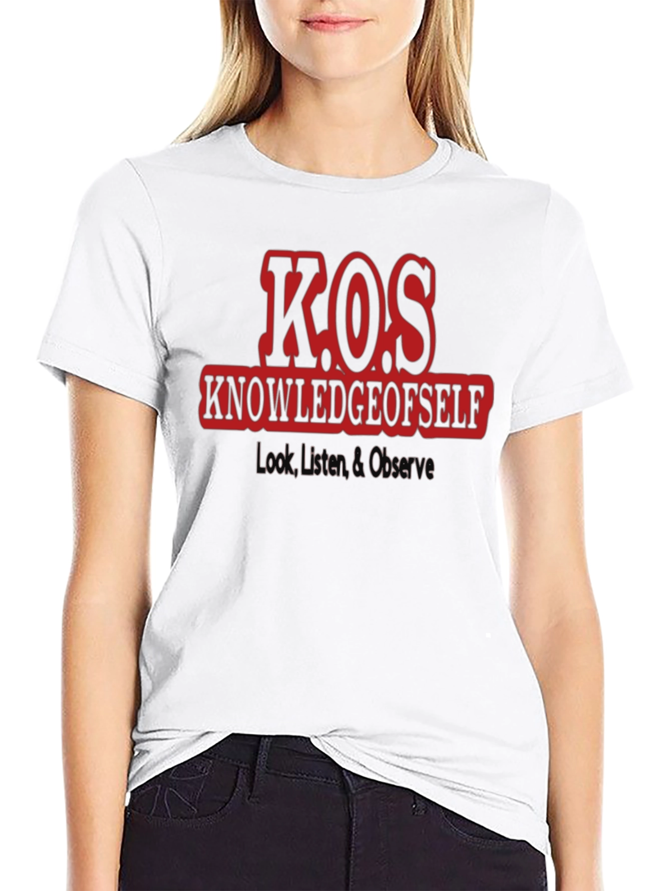 K.O.S. Knowledge of Self Graphic T-Shirt