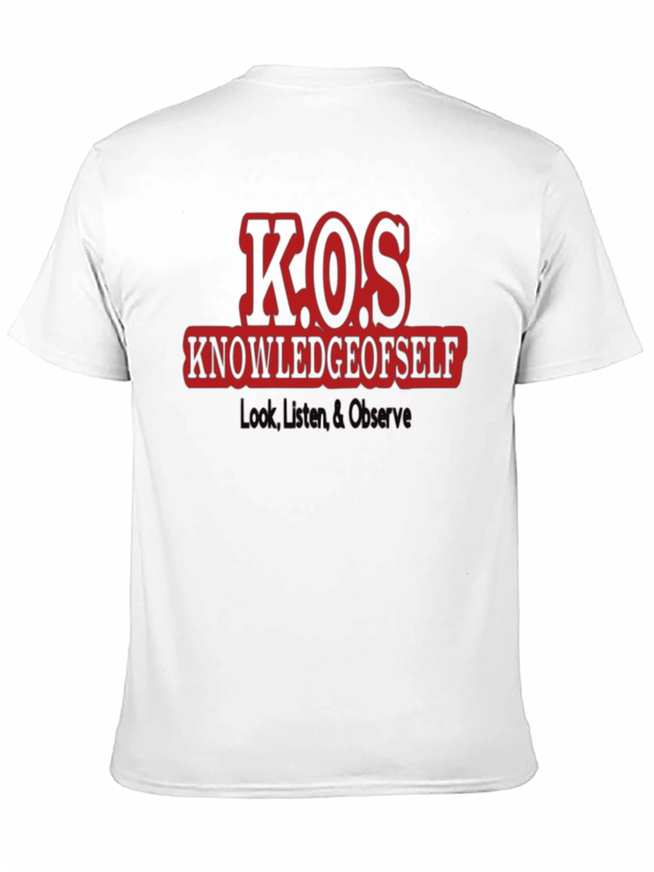 K.O.S. Knowledge of Self Graphic T-Shirt