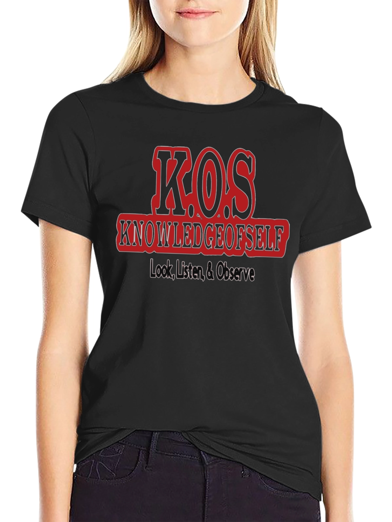 K.O.S. Knowledge of Self Graphic T-Shirt