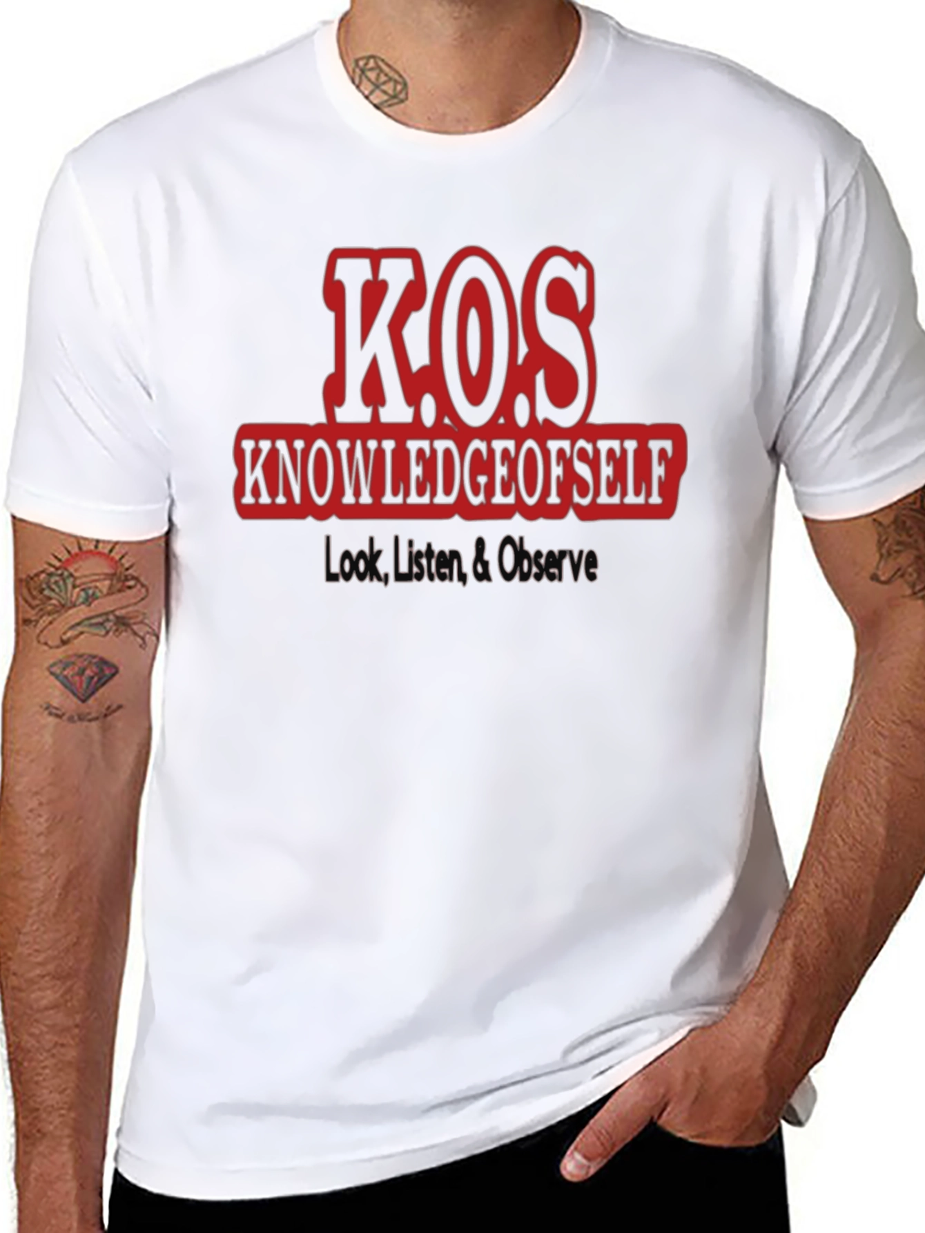 K.O.S. Knowledge of Self Graphic T-Shirt