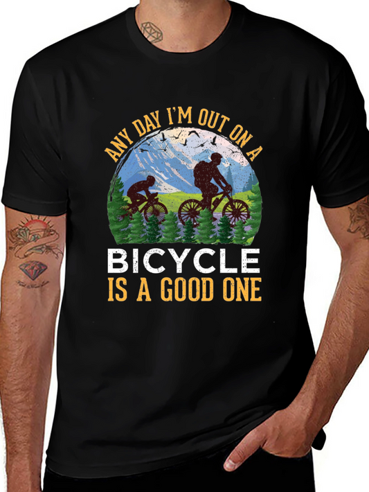 Bicycle T-Shirt - Any Day is a Good One