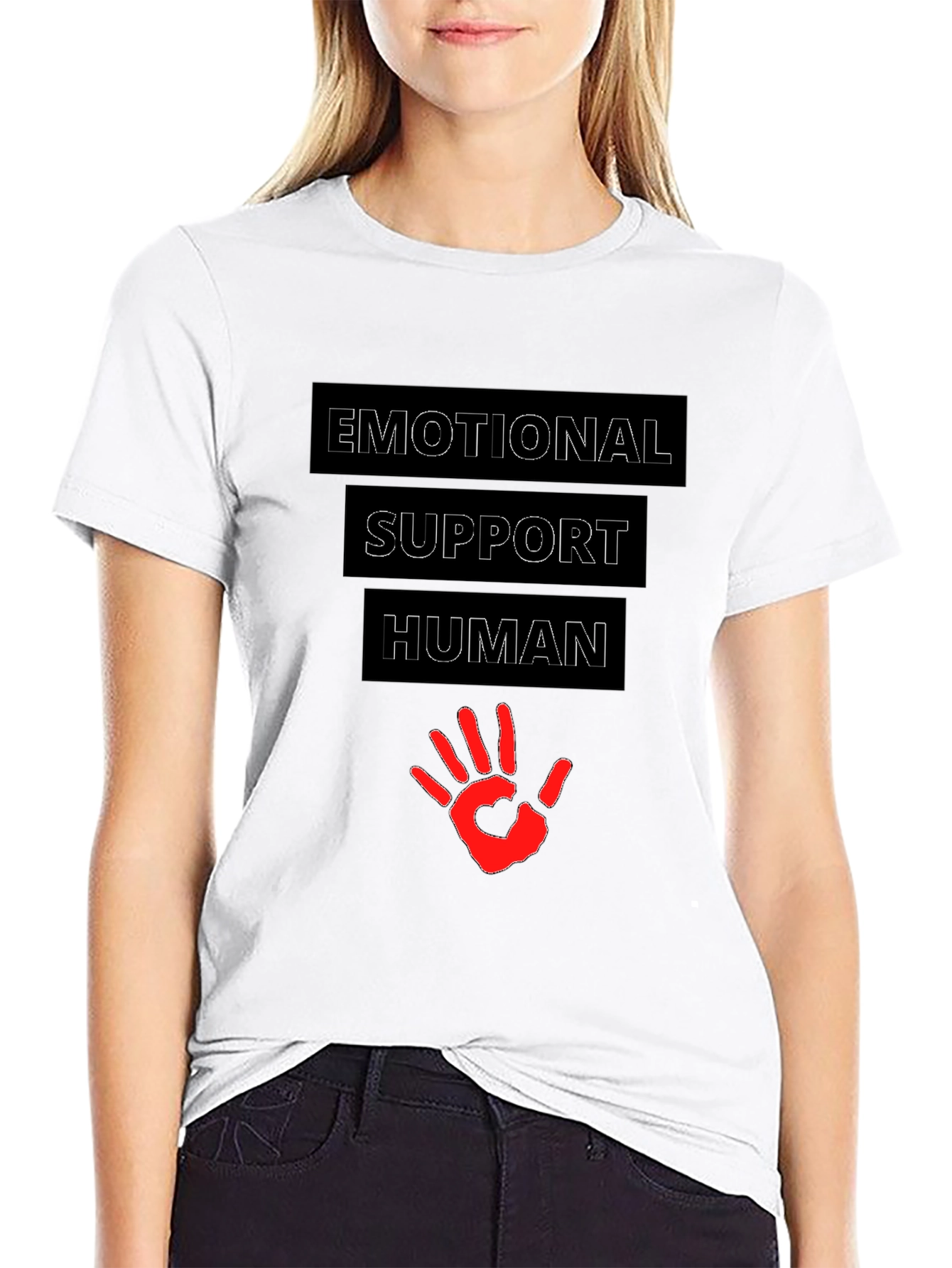 Emotional Support Human T-Shirt - Graphic Tee