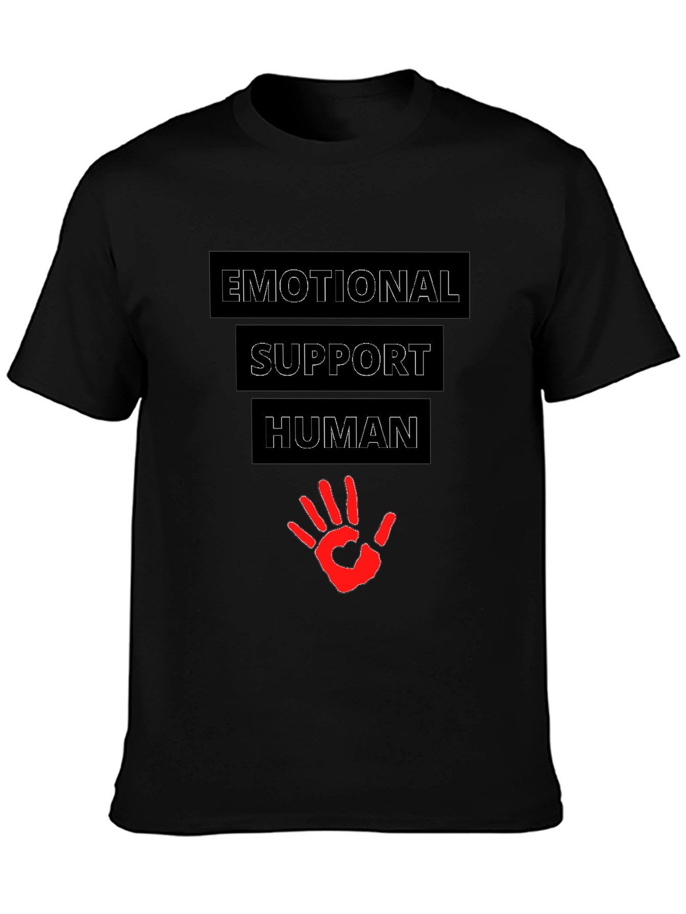 Emotional Support Human T-Shirt - Graphic Tee