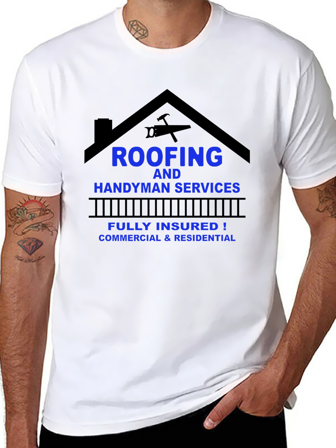 Roofing & Handyman Services T-Shirt