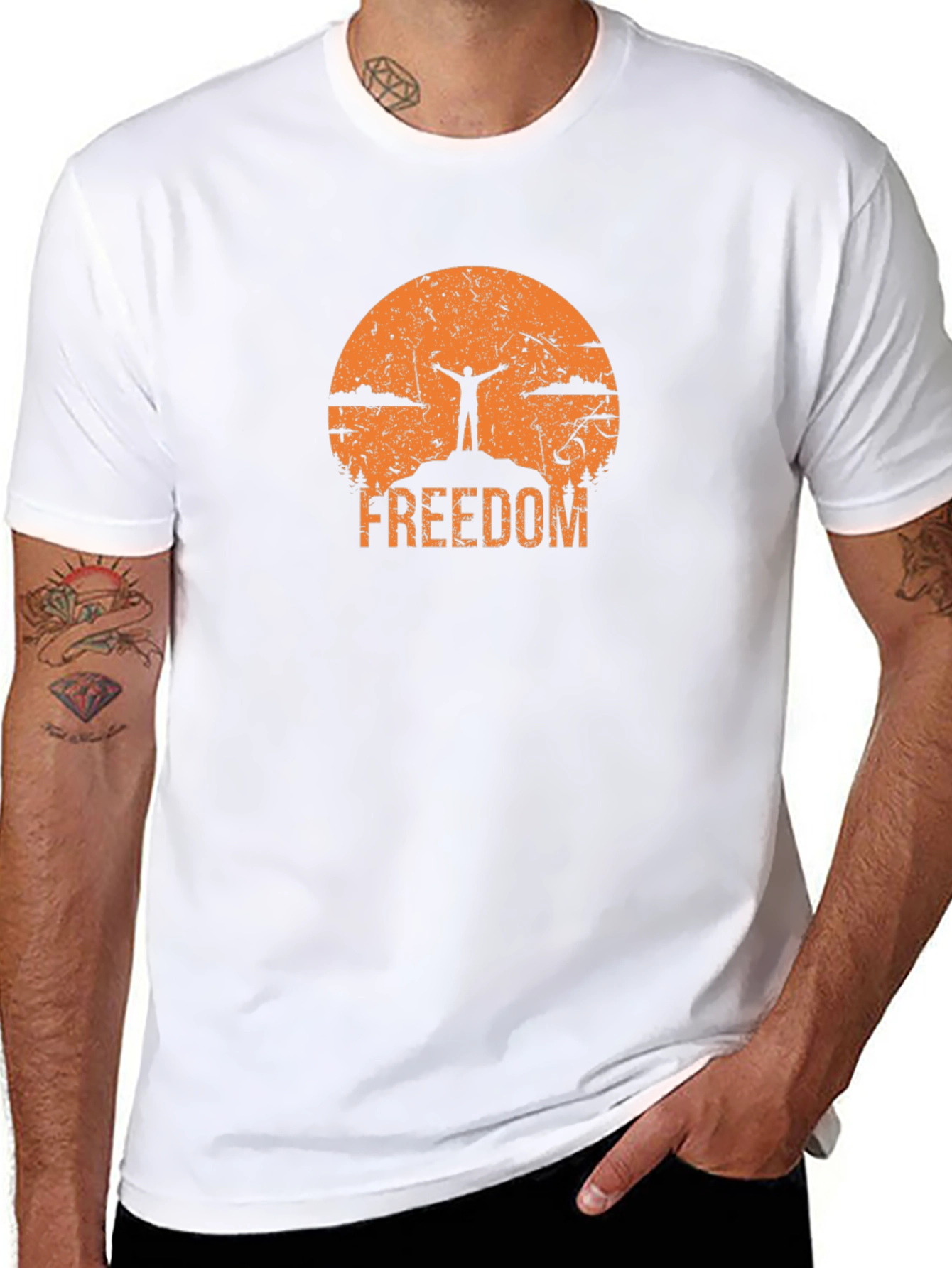 Freedom Graphic Tee - Adventure Awaits!