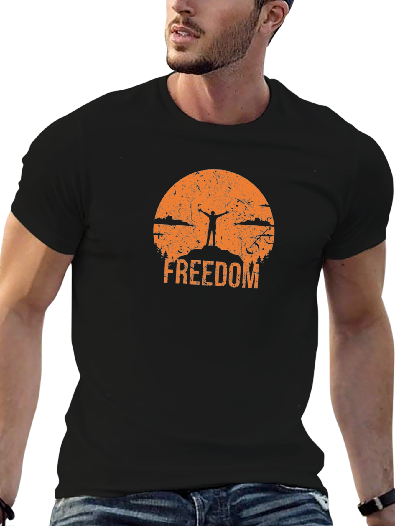 Freedom Graphic Tee - Adventure Awaits!