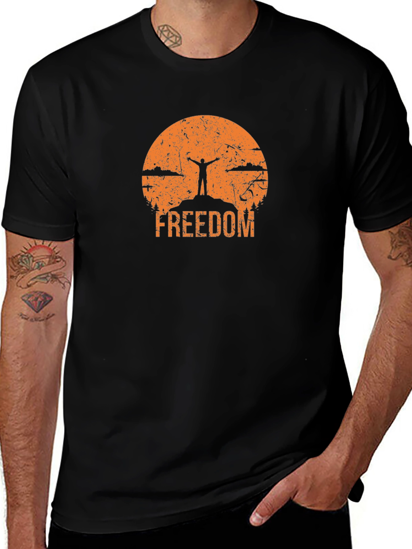Freedom Graphic Tee - Adventure Awaits!