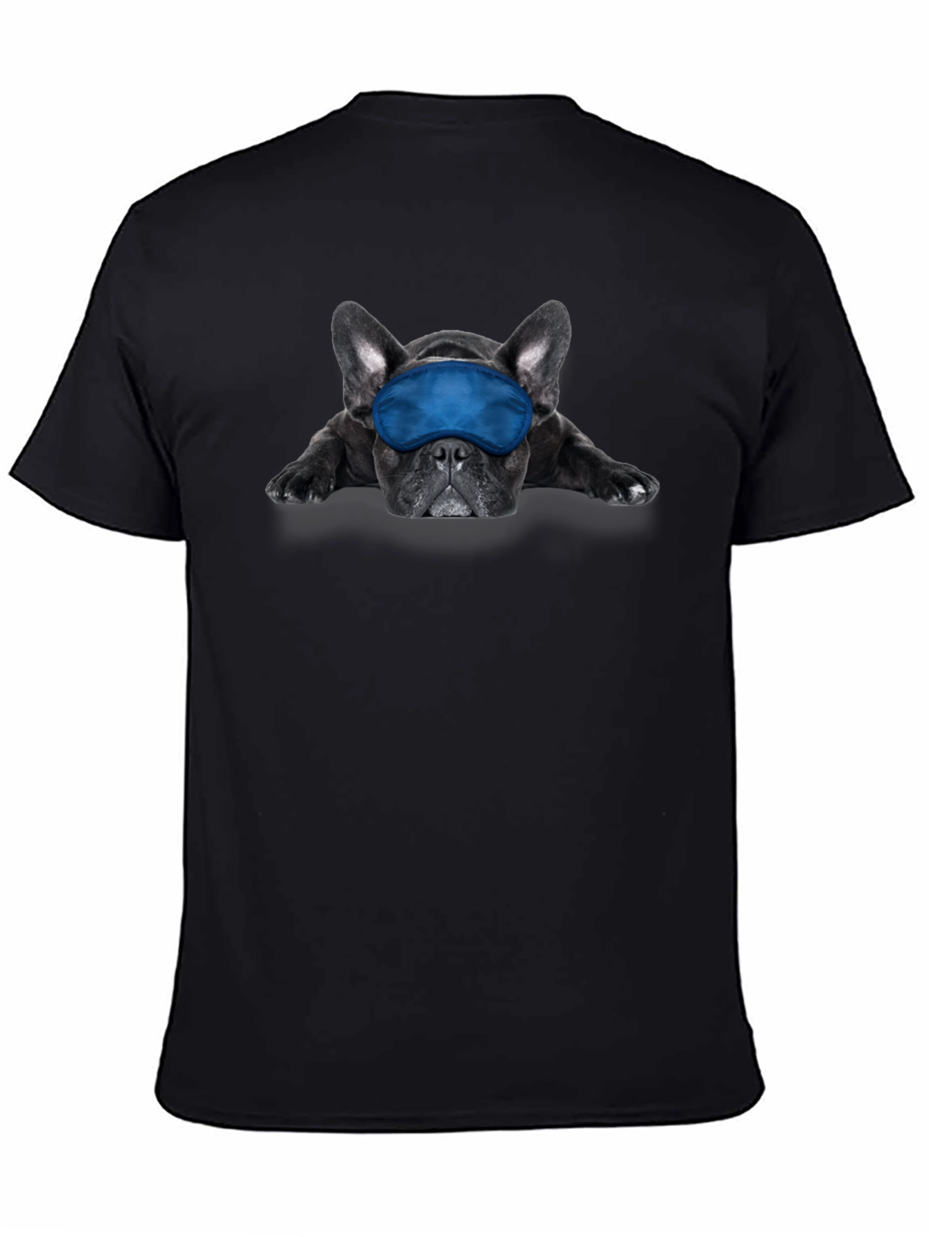Dog with Sleep Mask Graphic Tee