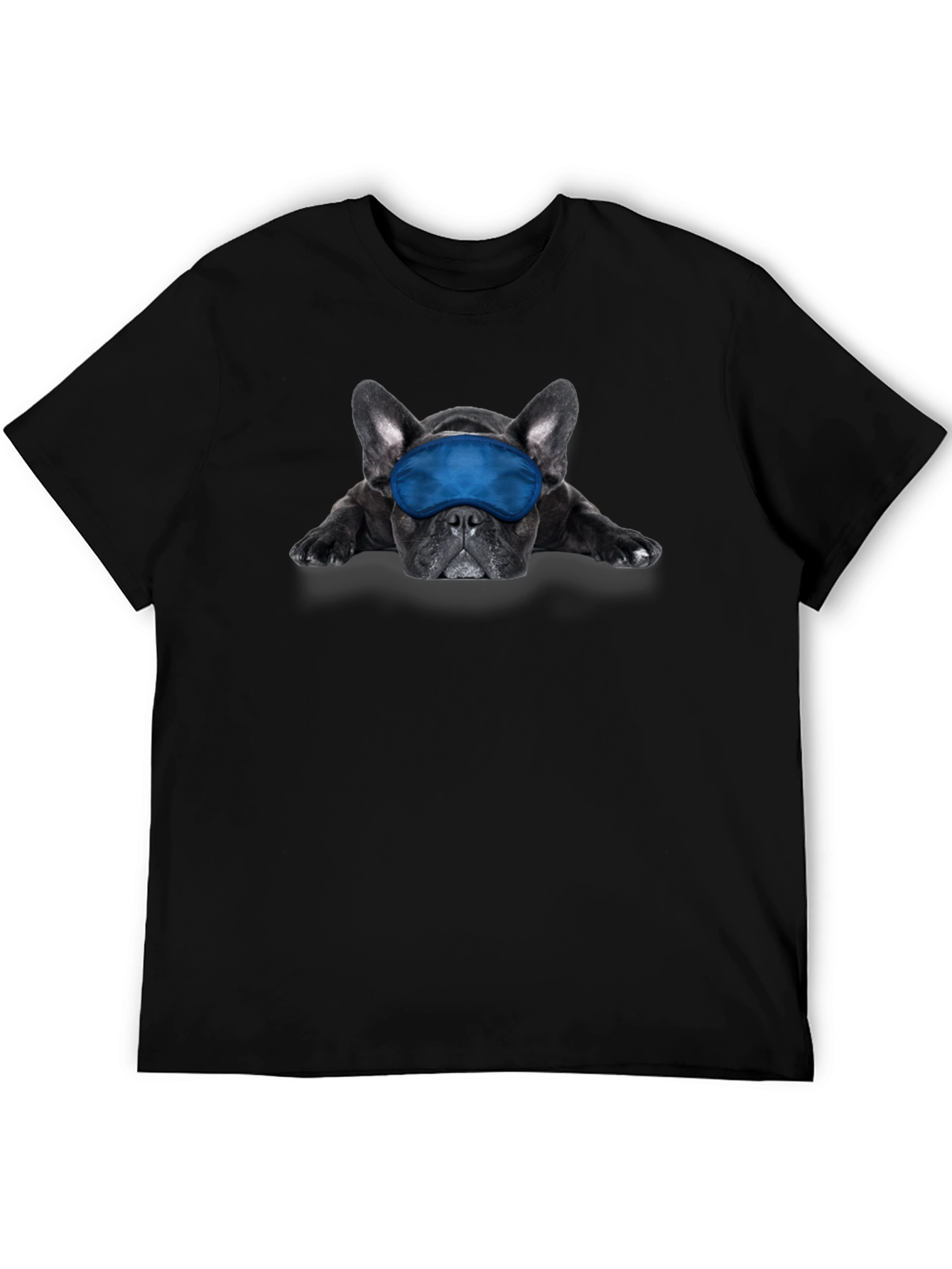 Dog with Sleep Mask Graphic Tee