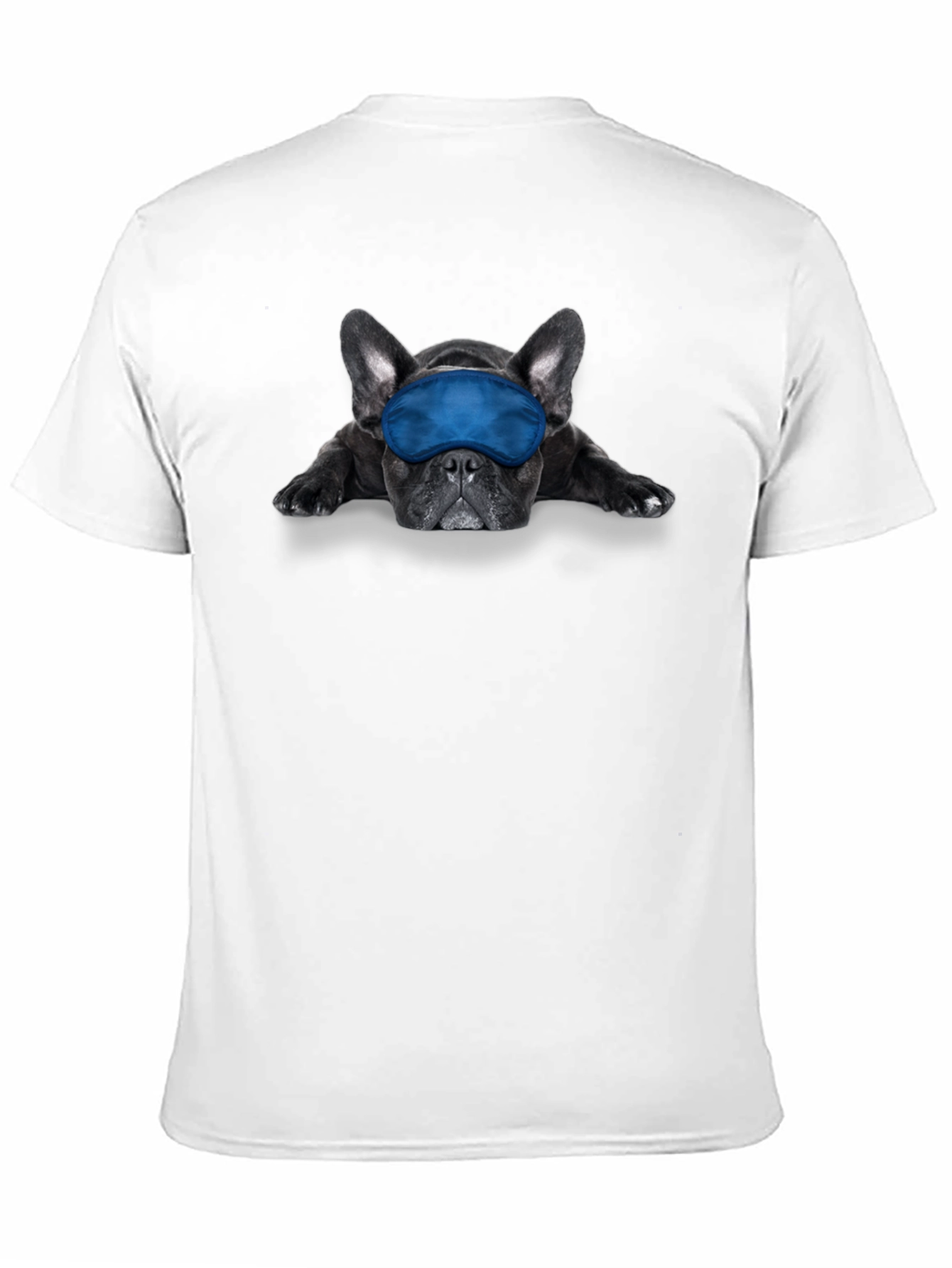 Dog with Sleep Mask Graphic Tee