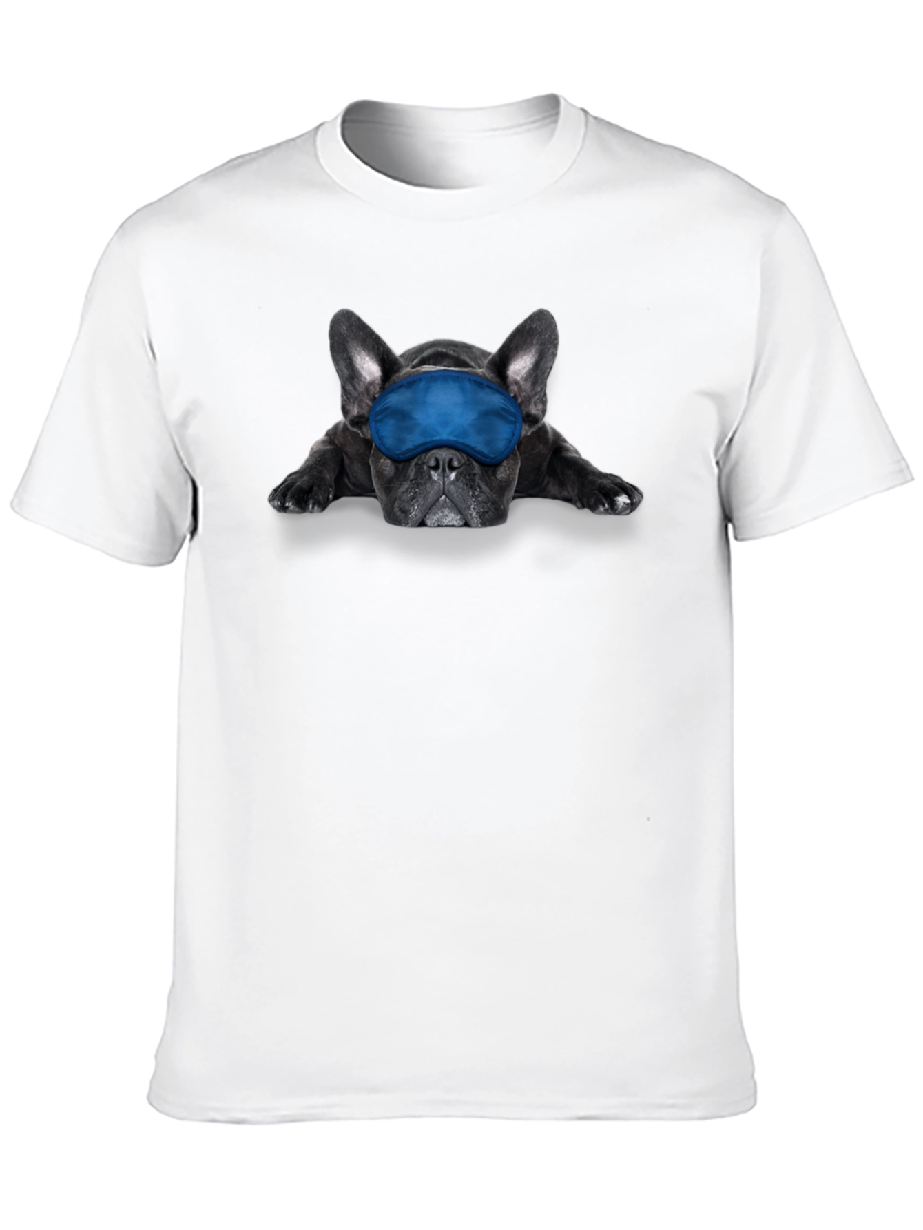 Dog with Sleep Mask Graphic Tee