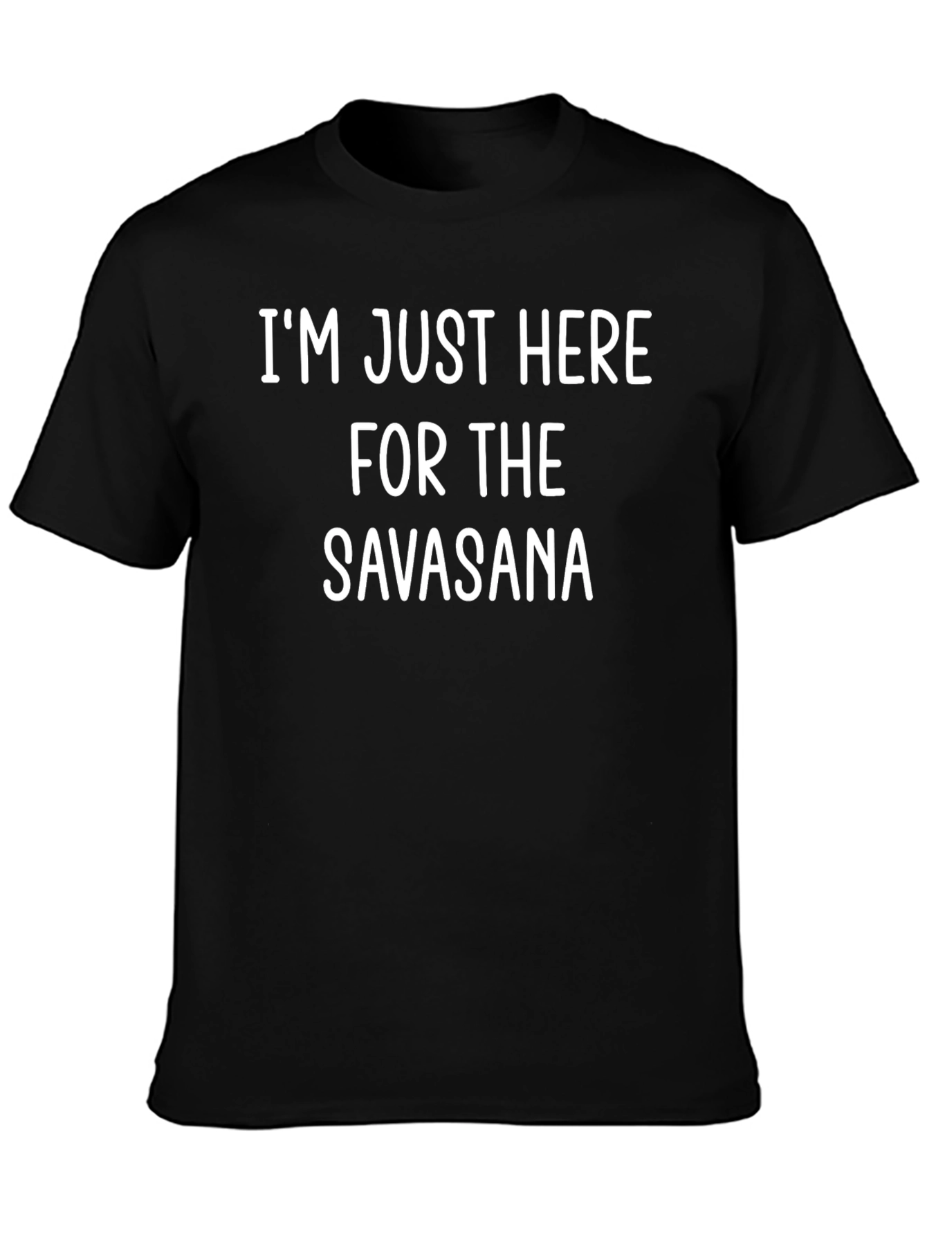 Savasana Yoga T-Shirt - Relax & Recharge