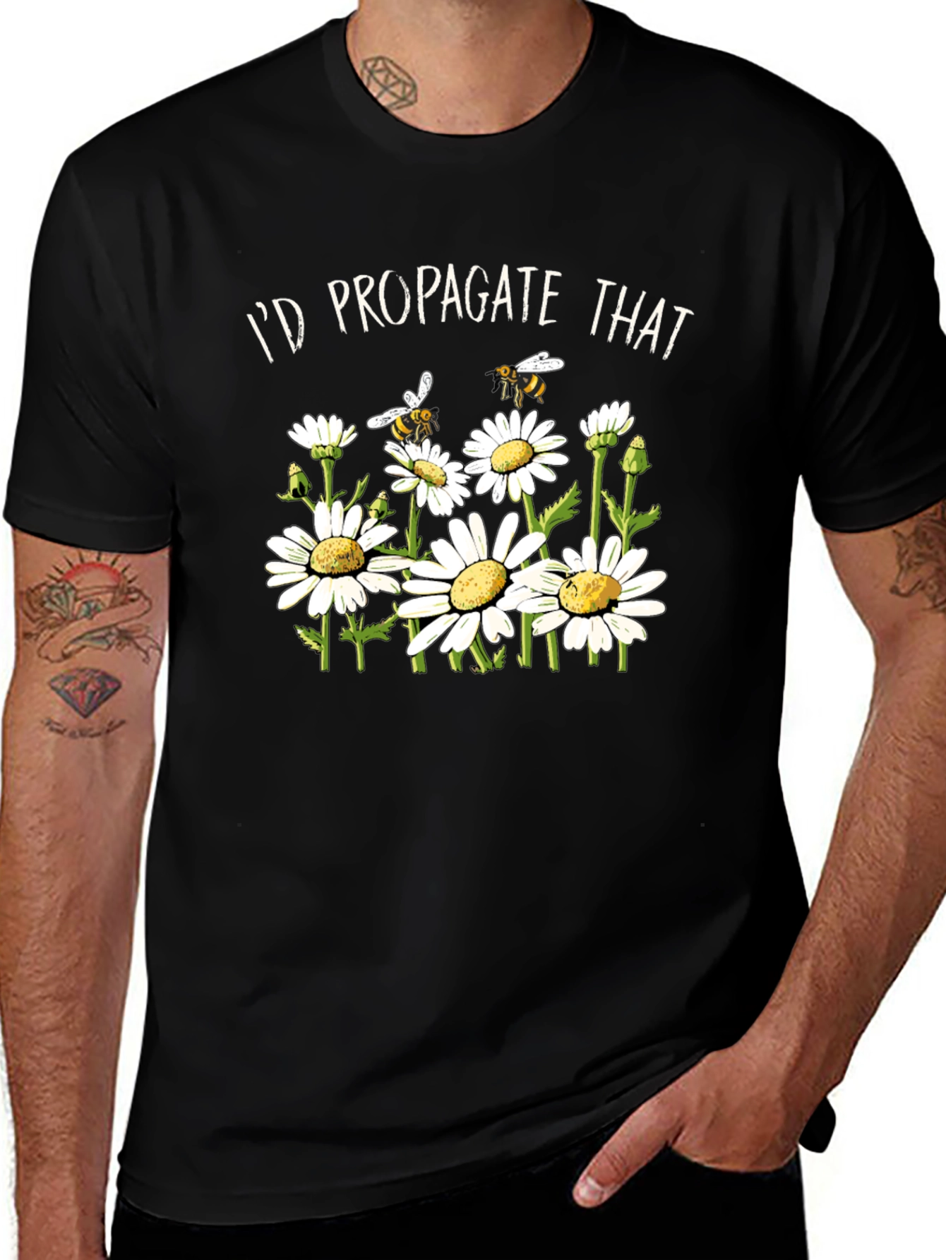 Id Propagate That - Bee and Daisy T-Shirt