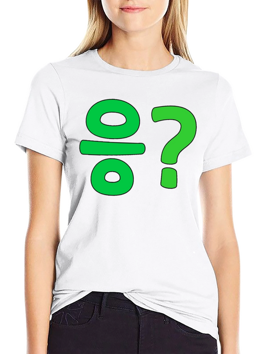 Riddler Inspired Green Question Tee