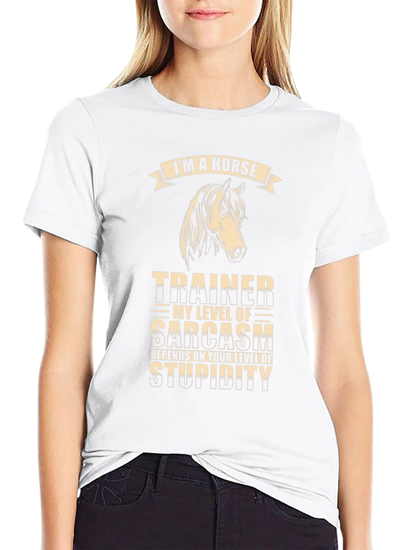 Im A Horse Trainer Sarcasm T-Shirt