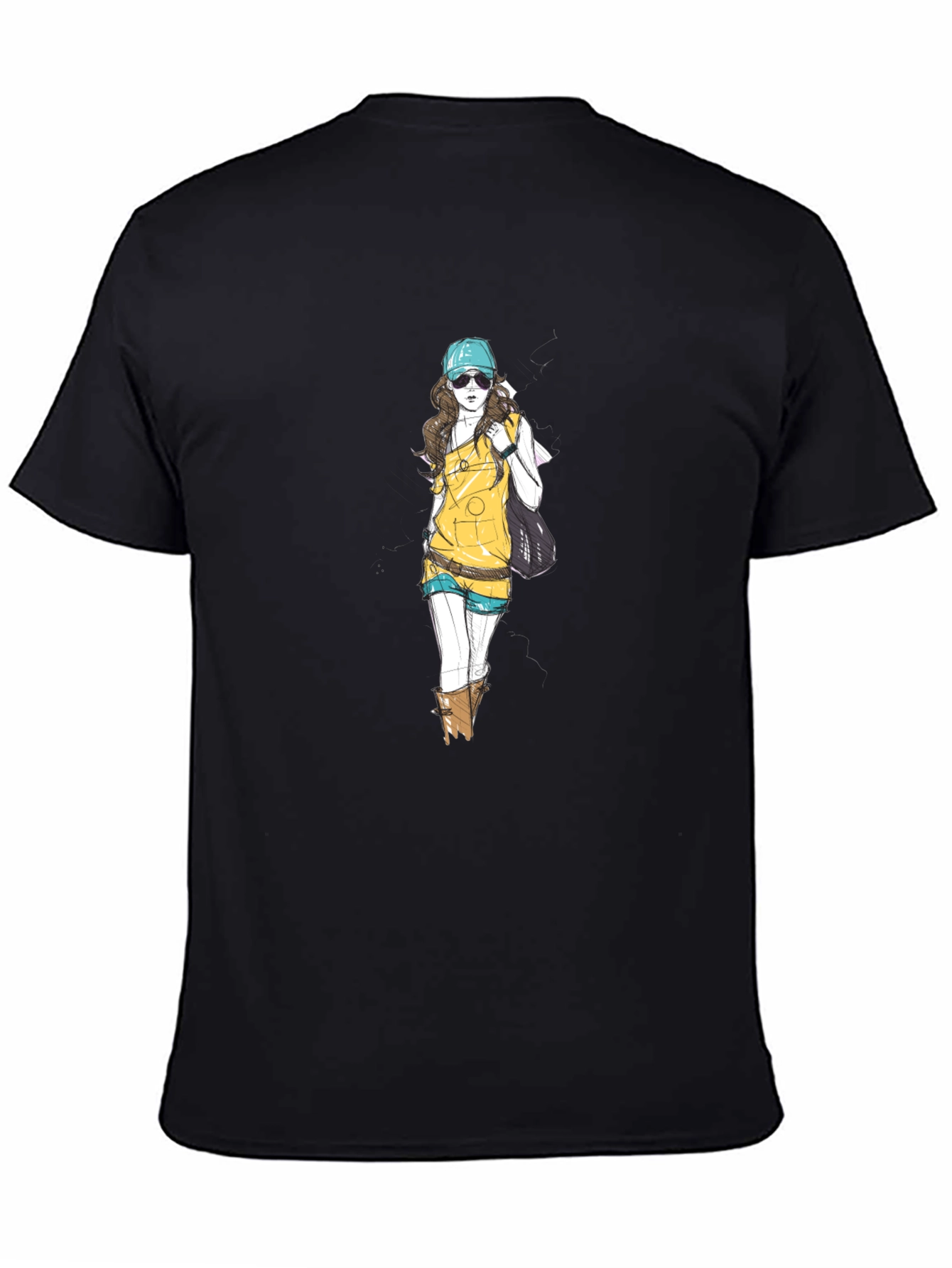 Stylish Graphic Print Tee