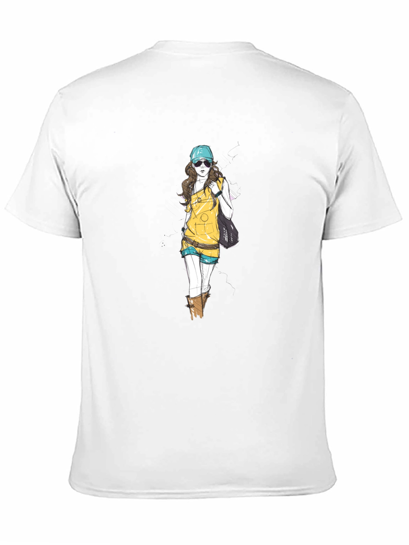 Stylish Graphic Print Tee