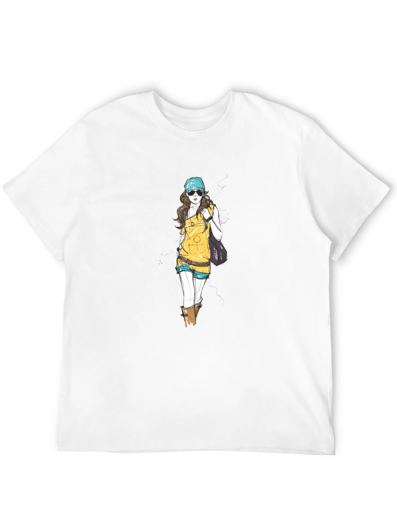 Stylish Graphic Print Tee