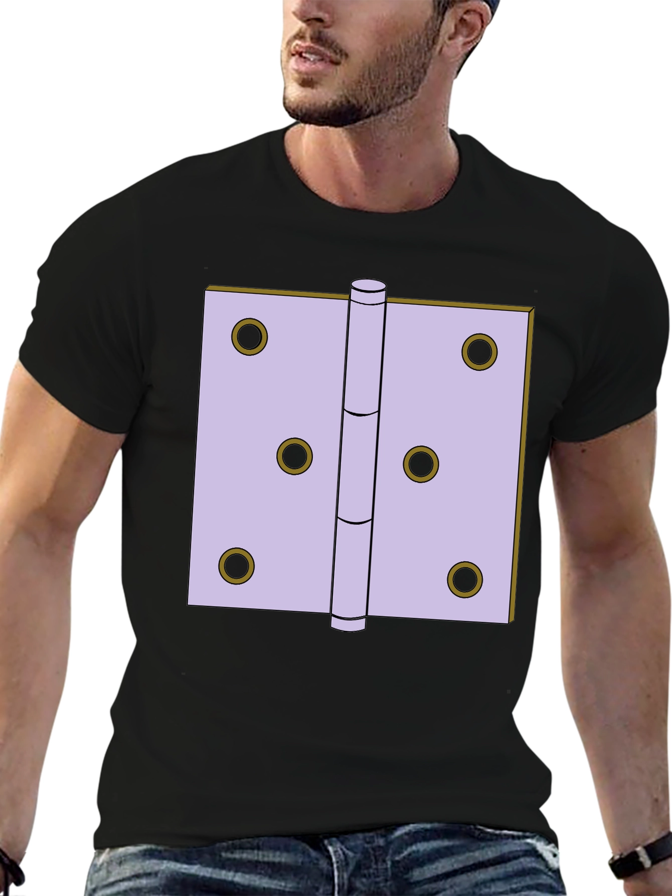 Hinge Graphic Black T-Shirt
