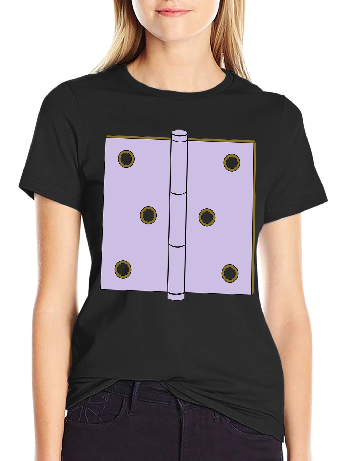 Hinge Graphic Black T-Shirt