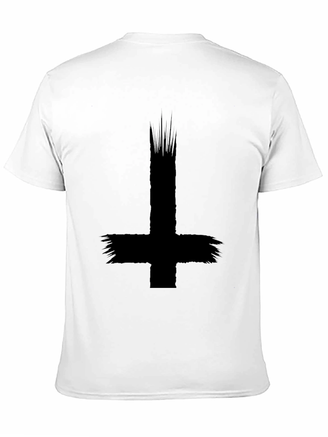 Inverted Cross Black Graphic Tee