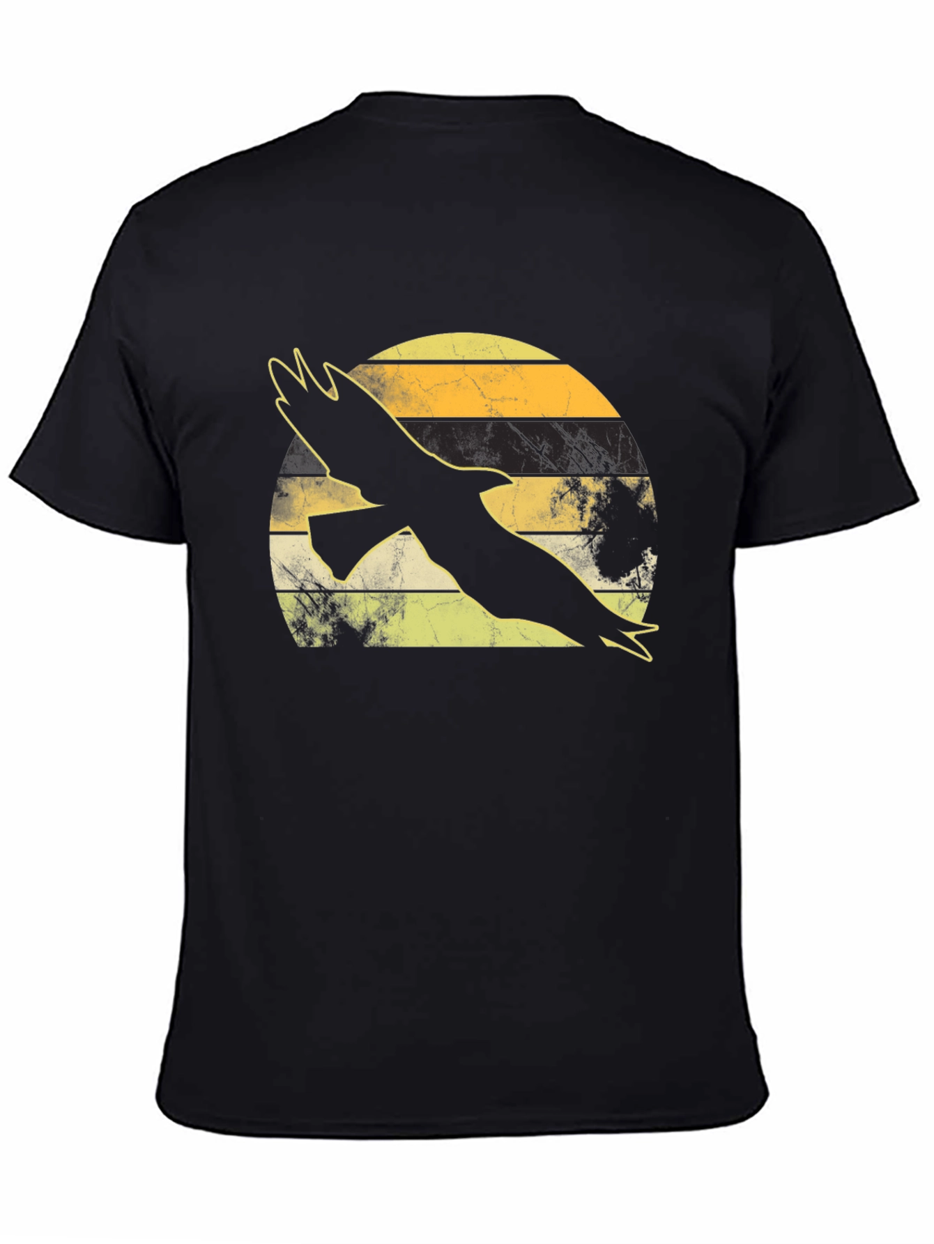 Retro Eagle Silhouette Graphic Tee