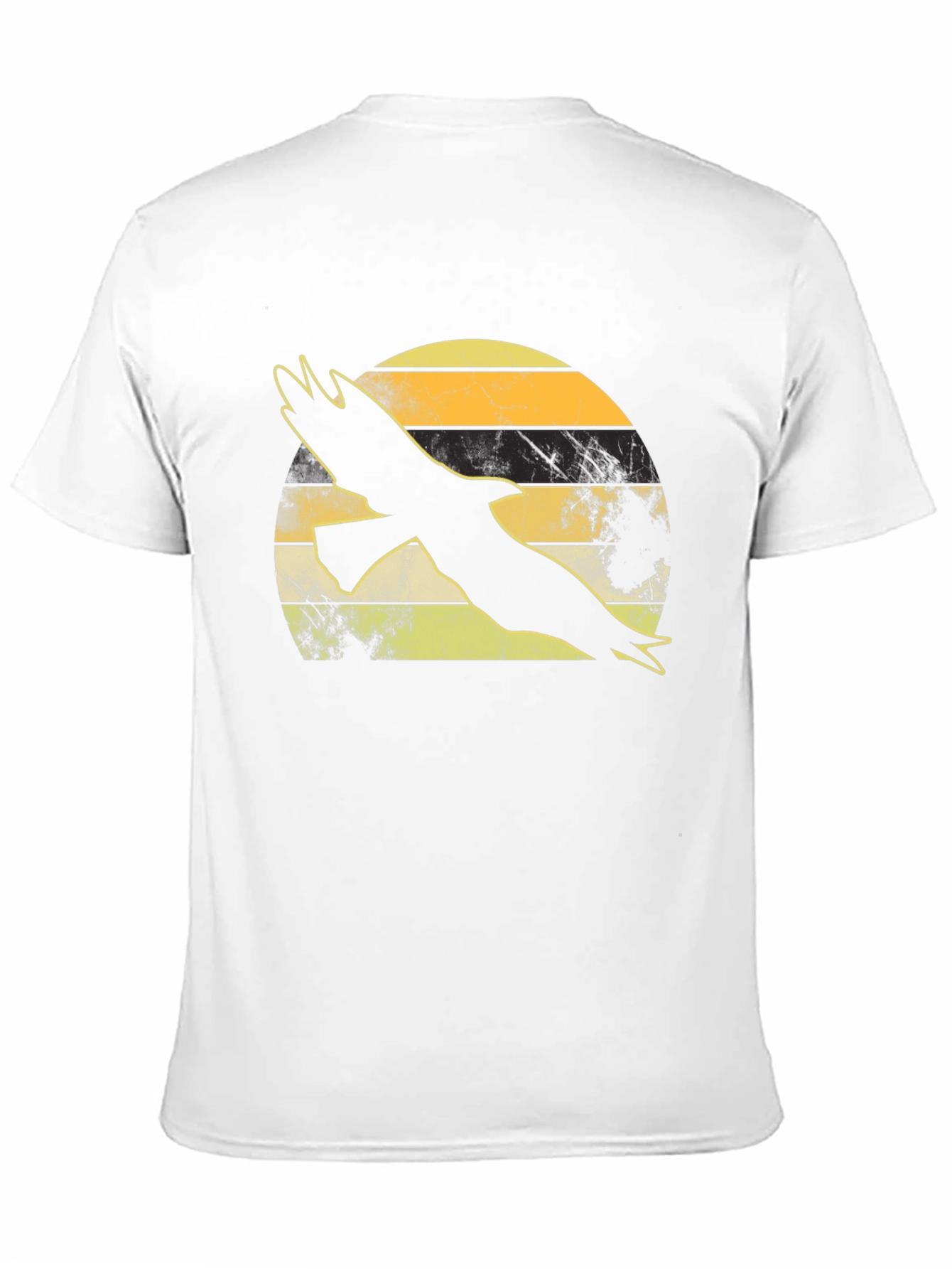 Retro Eagle Silhouette Graphic Tee