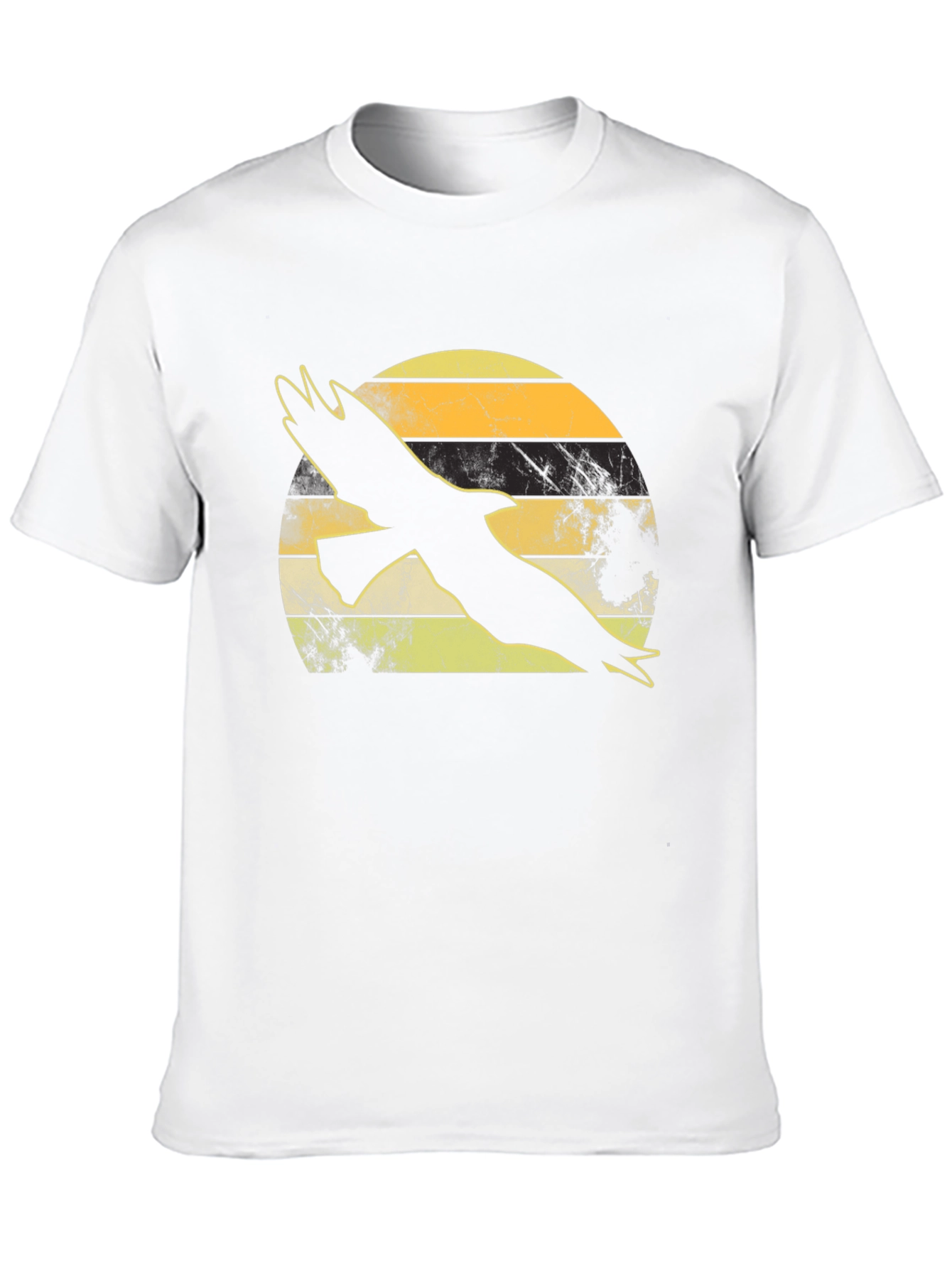 Retro Eagle Silhouette Graphic Tee