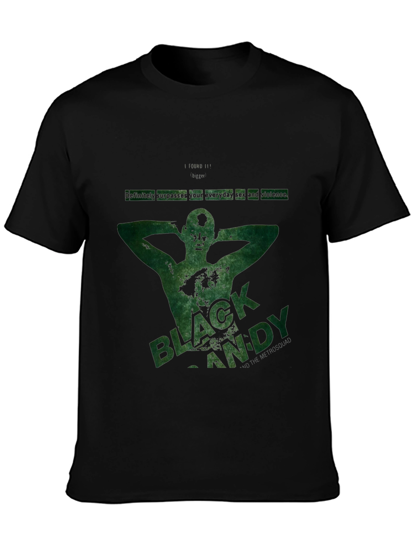 Black Andy Tee - Urban Graphic Print T-Shirt