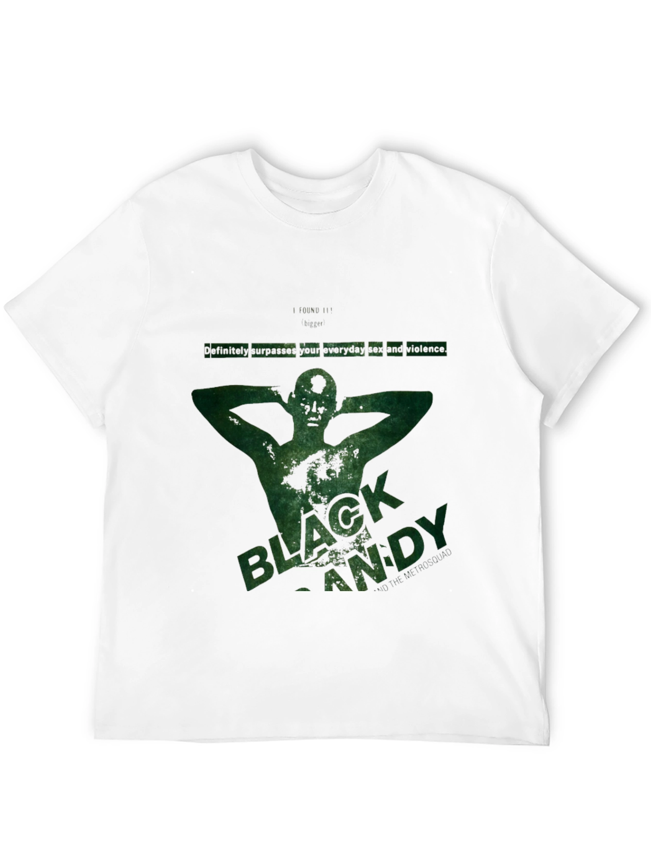 Black Andy Tee - Urban Graphic Print T-Shirt