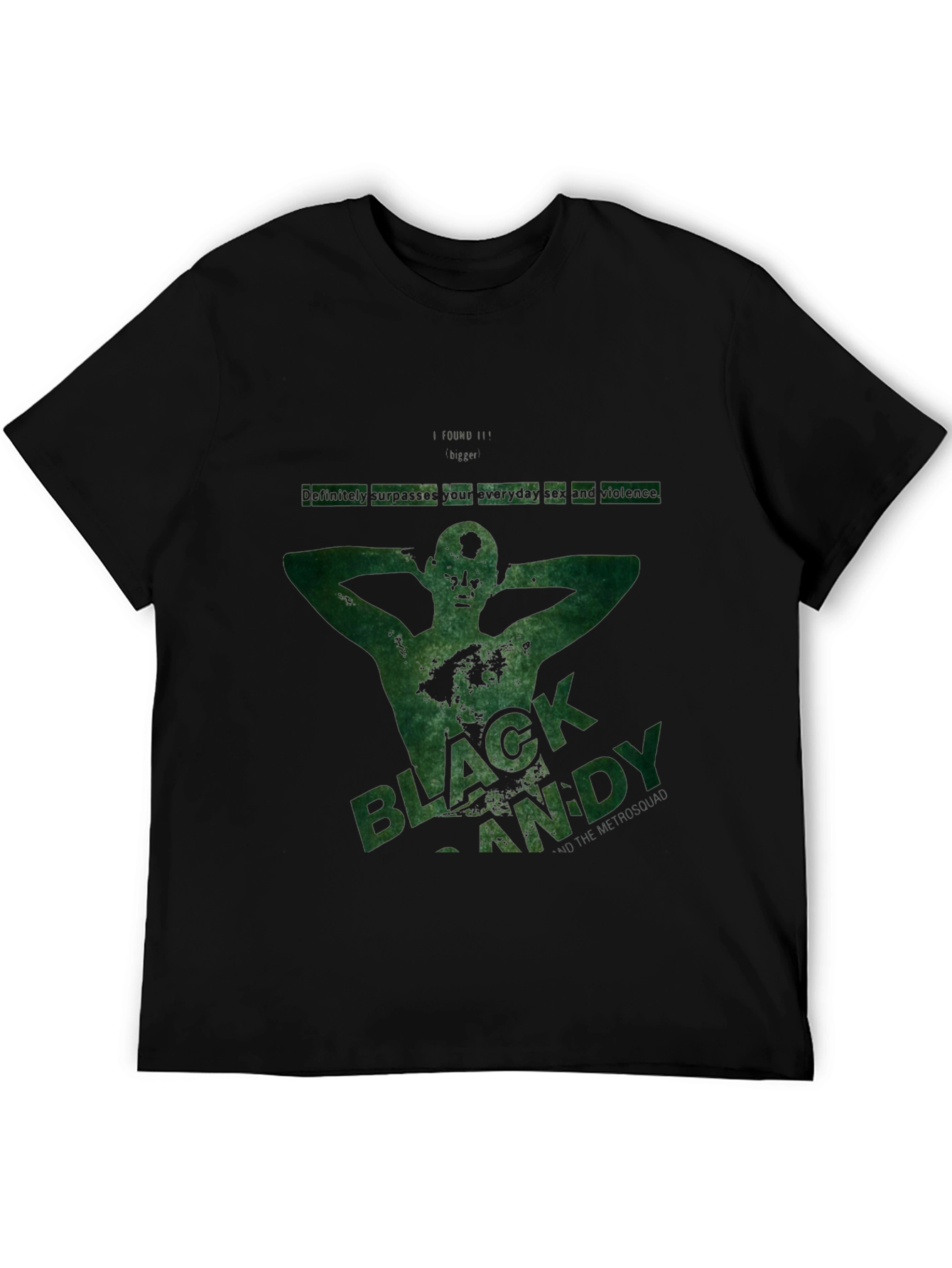 Black Andy Tee - Urban Graphic Print T-Shirt