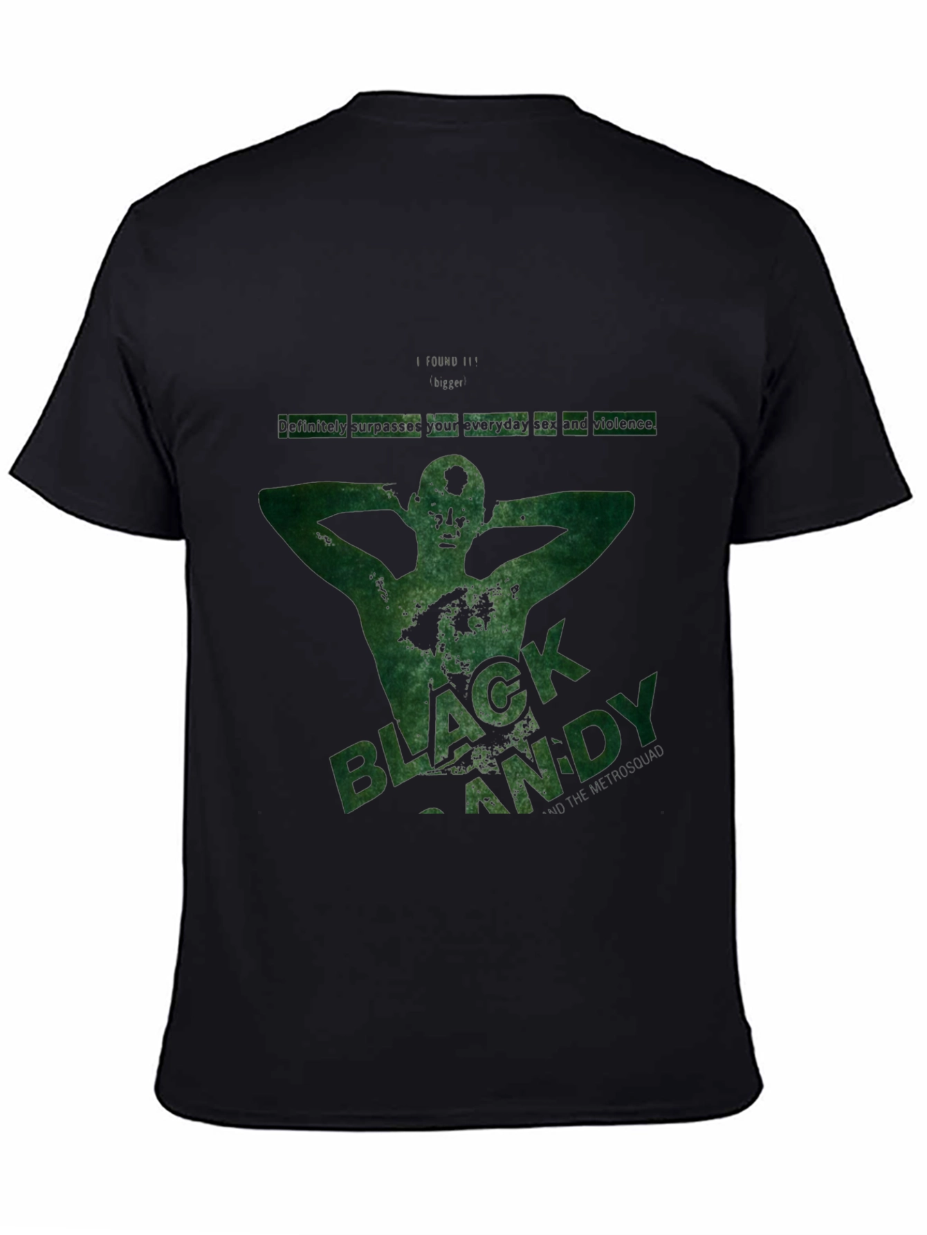 Black Andy Tee - Urban Graphic Print T-Shirt