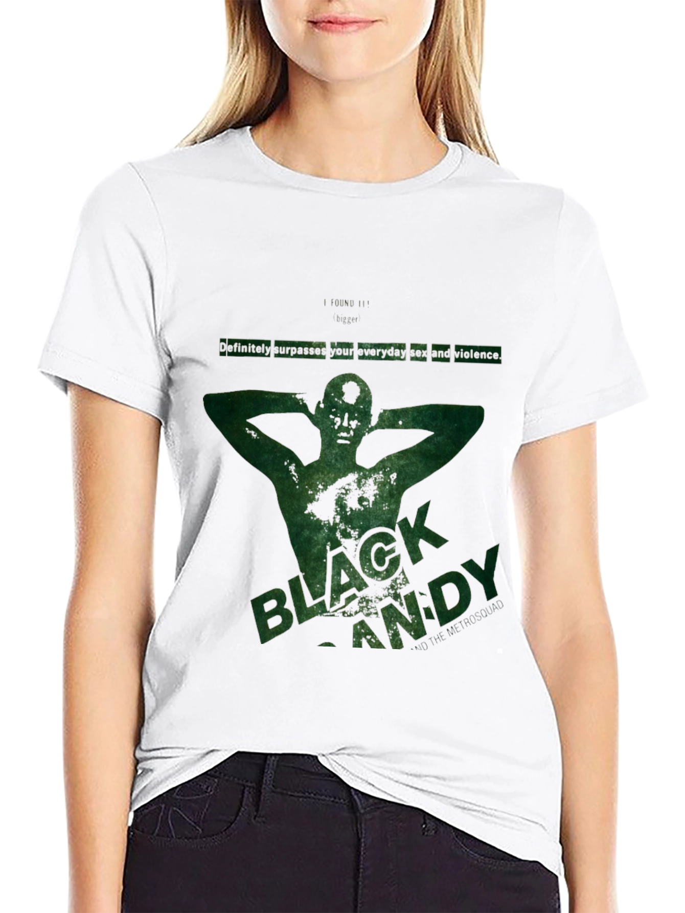 Black Andy Tee - Urban Graphic Print T-Shirt