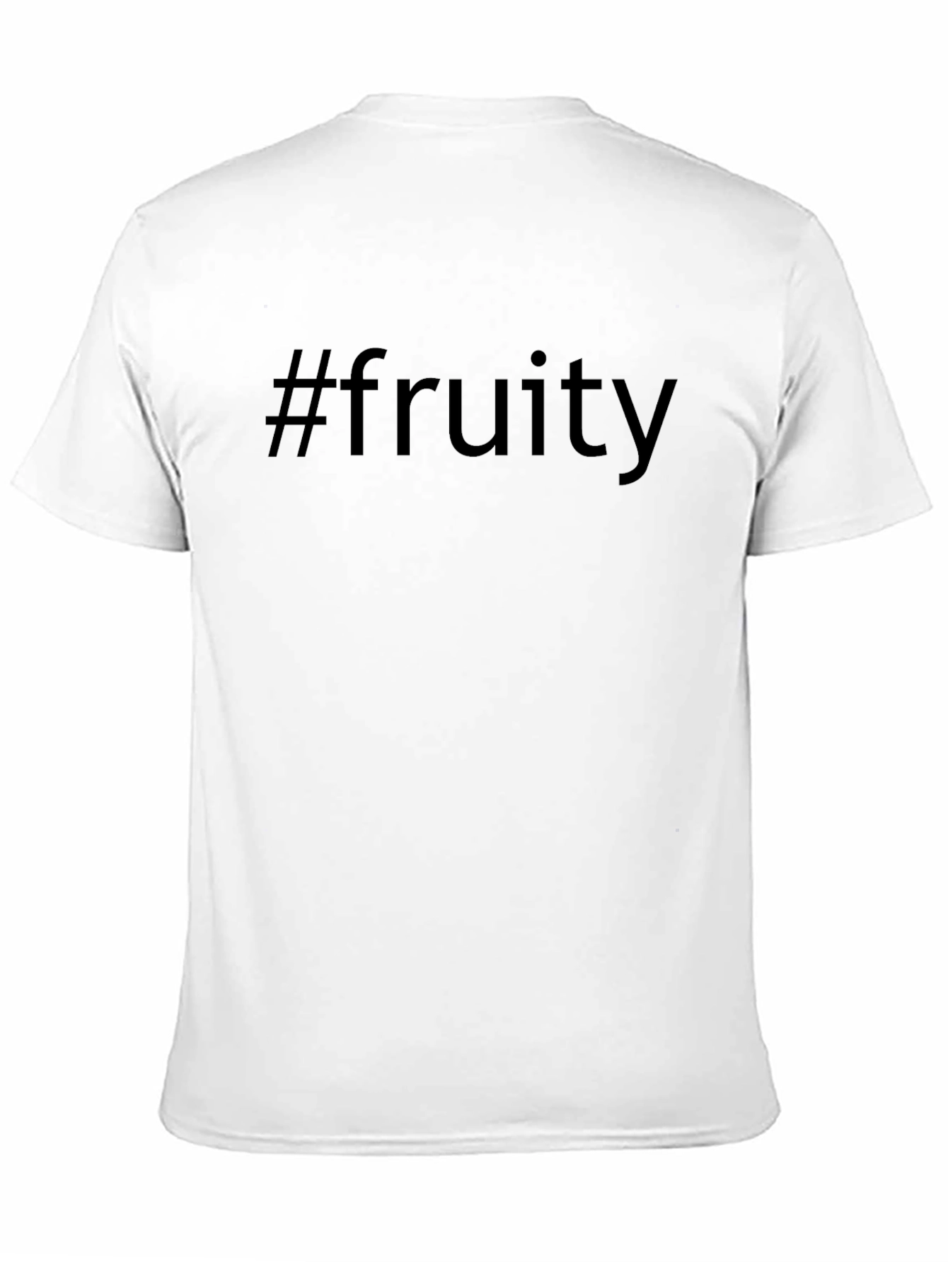 #fruity Black T-Shirt - Casual Style Tee