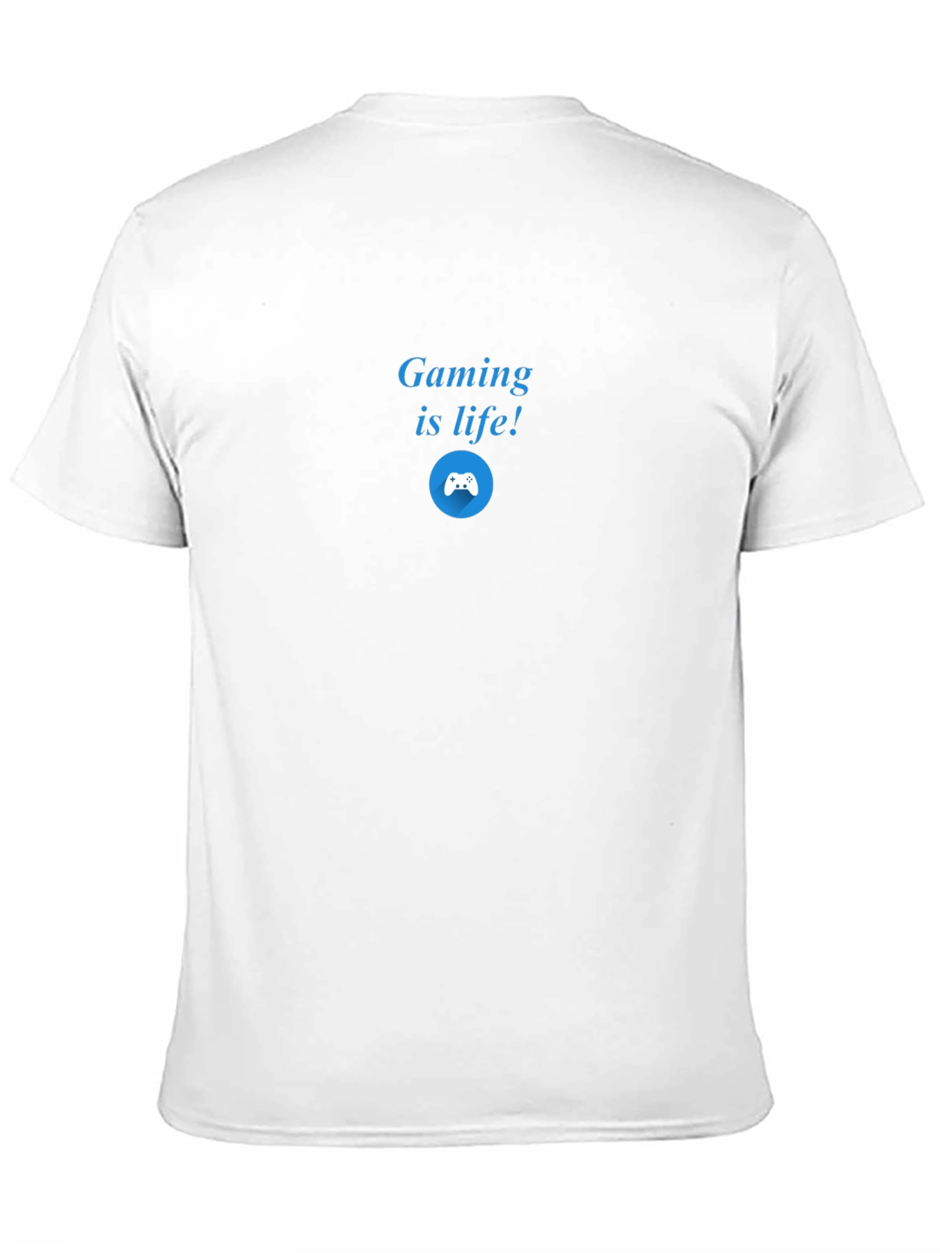 Gaming is Life! Black Graphic T-Shirt