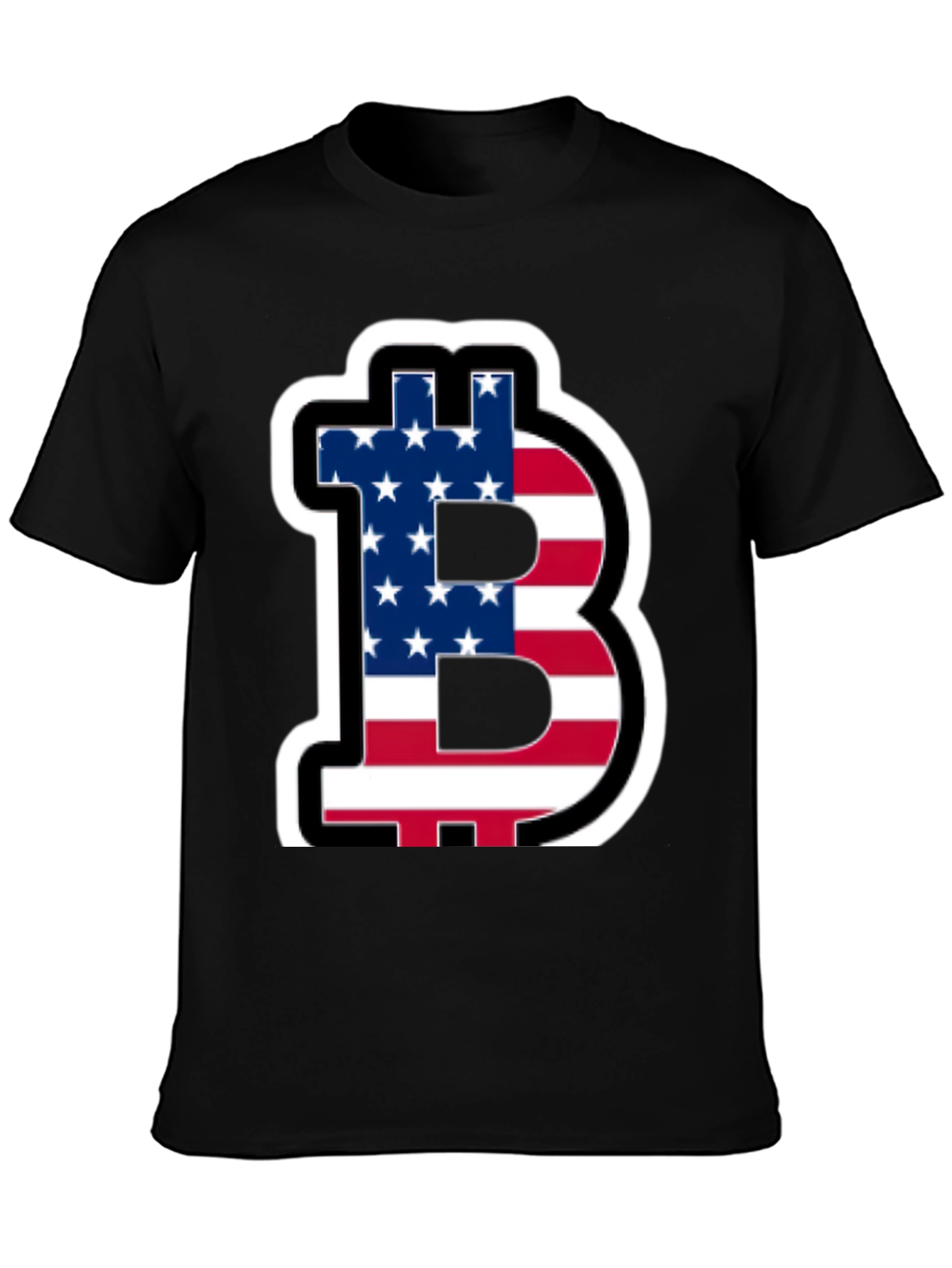 Bitcoin American Flag T-Shirt