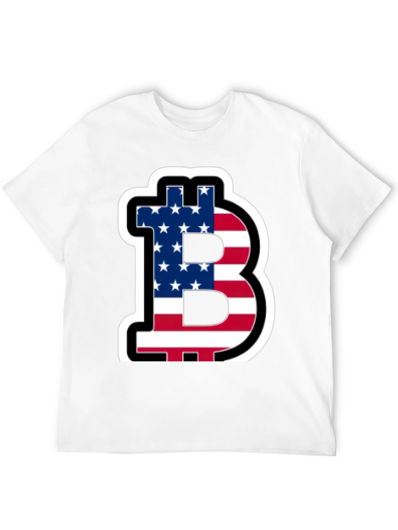 Bitcoin American Flag T-Shirt