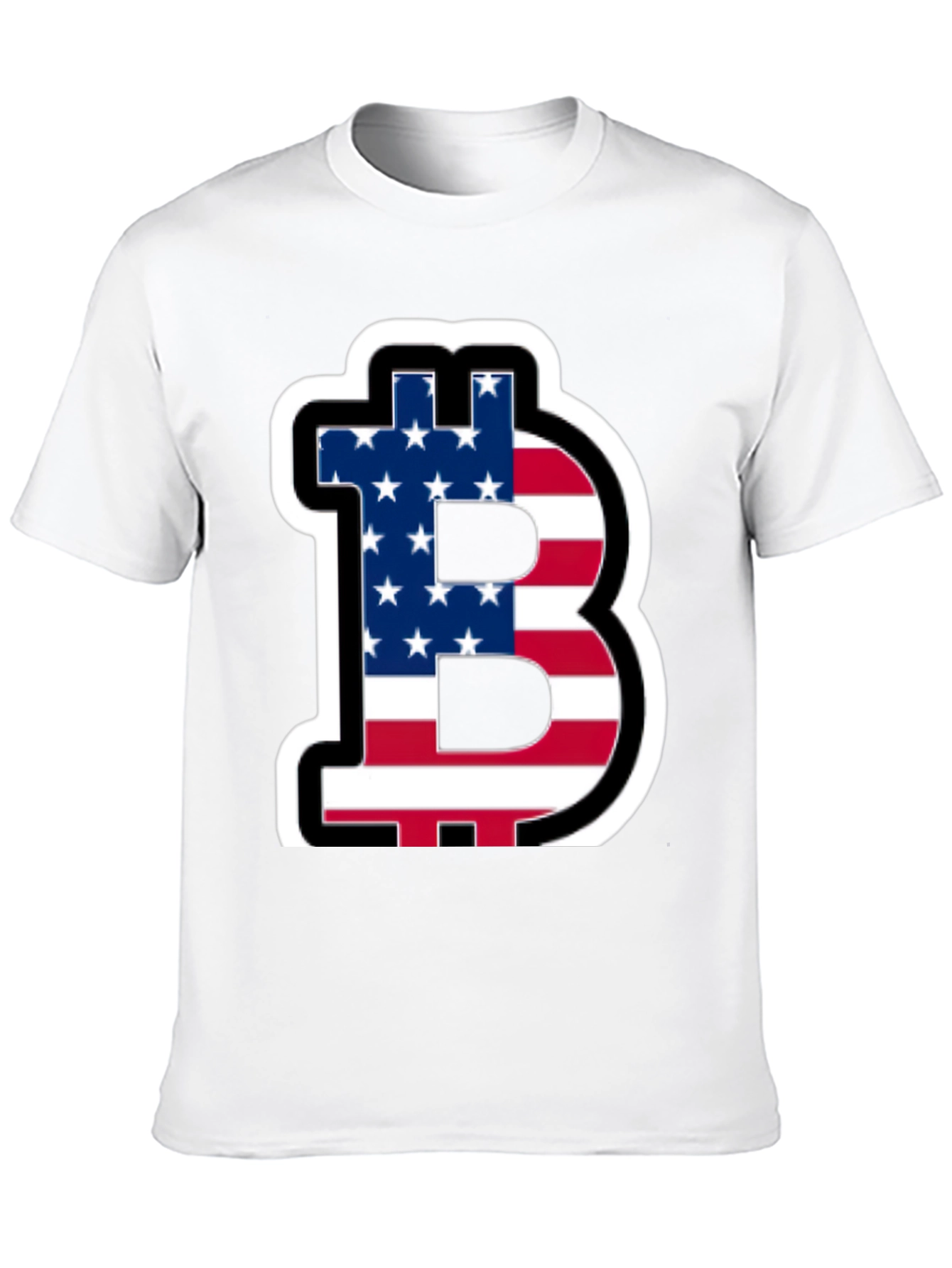 Bitcoin American Flag T-Shirt