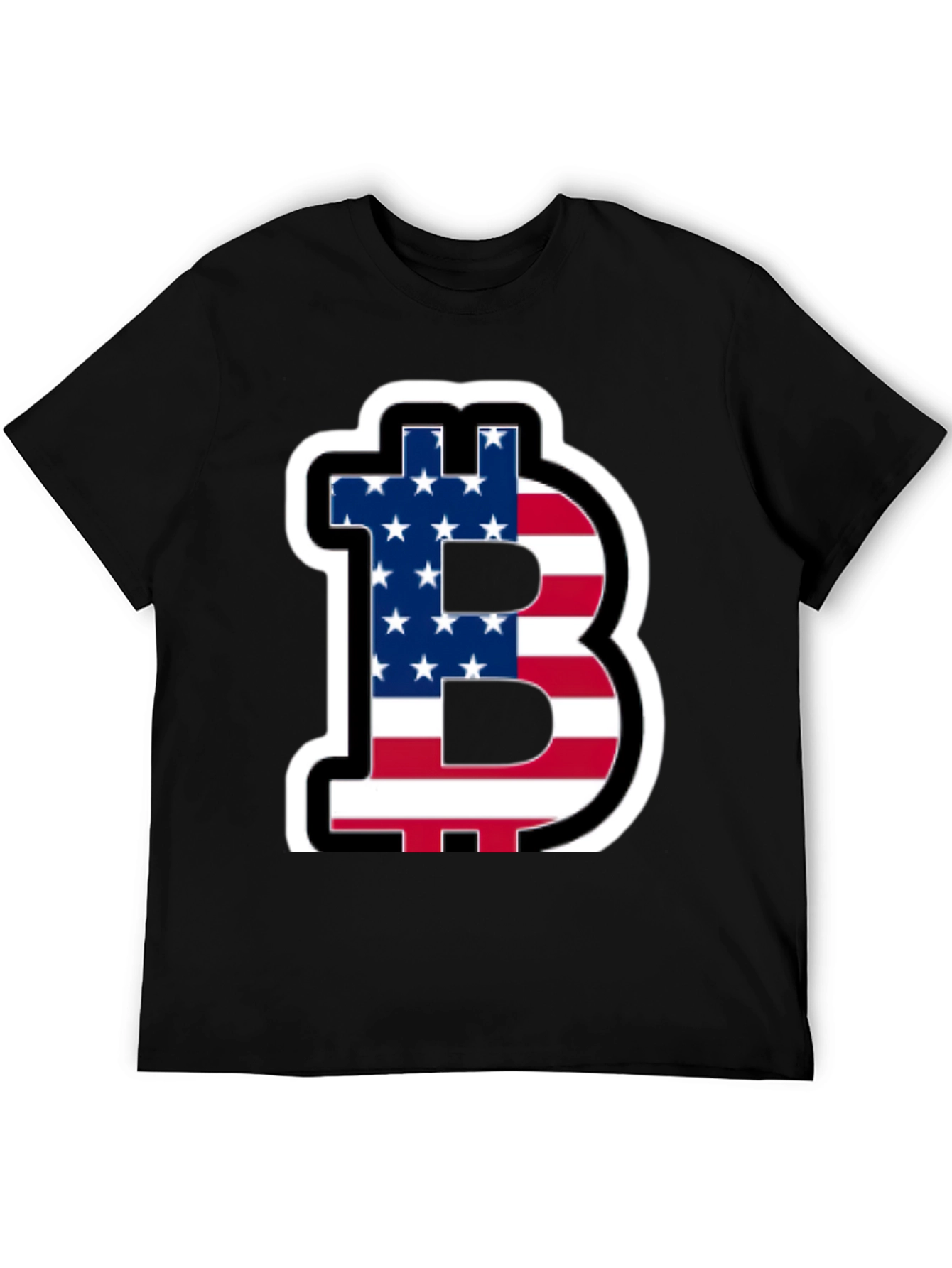 Bitcoin American Flag T-Shirt