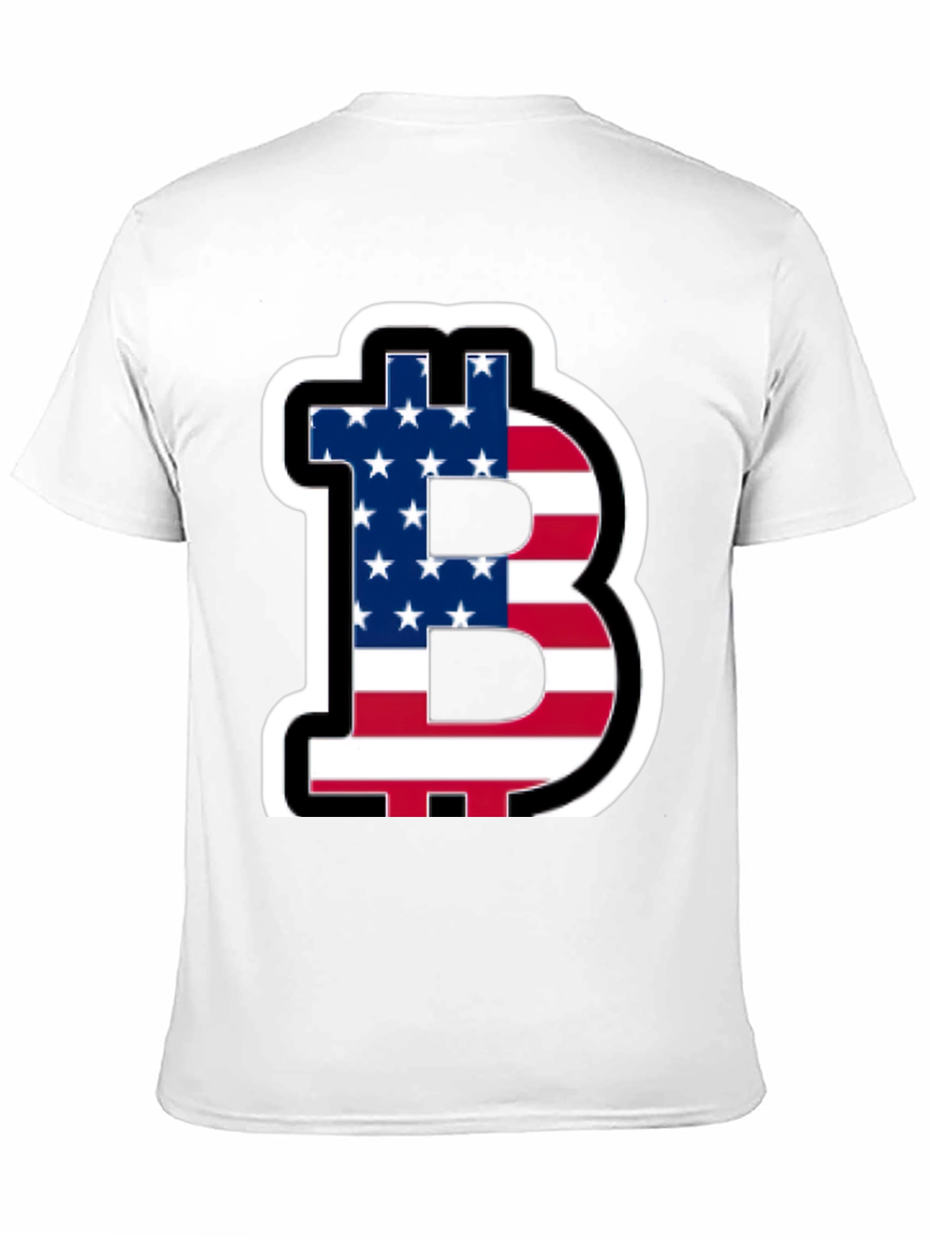 Bitcoin American Flag T-Shirt