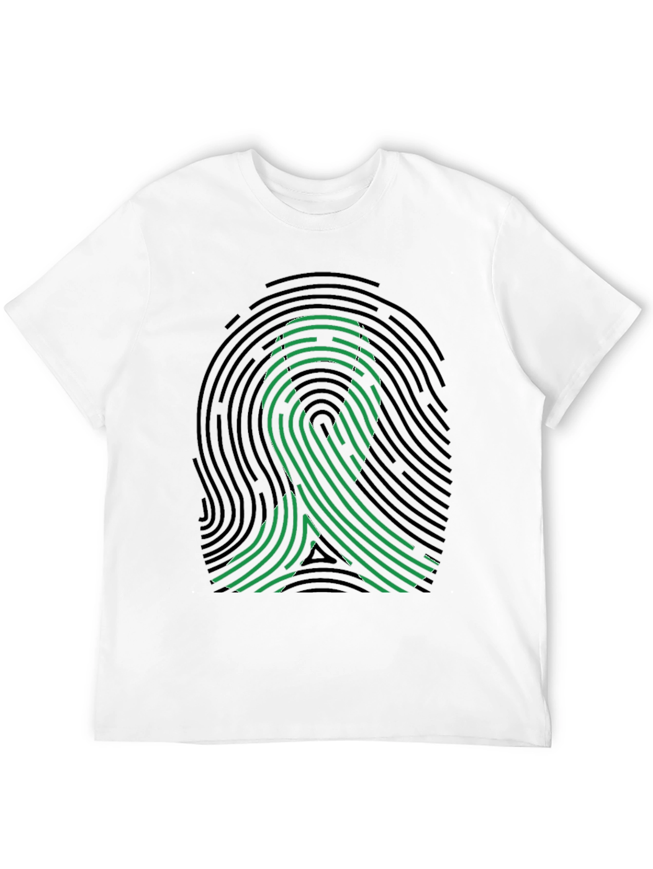 Awareness Ribbon Fingerprint T-Shirt