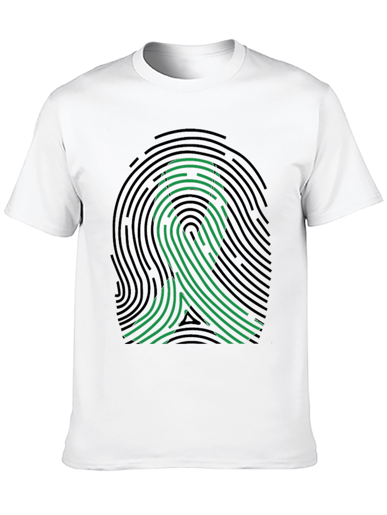 Awareness Ribbon Fingerprint T-Shirt