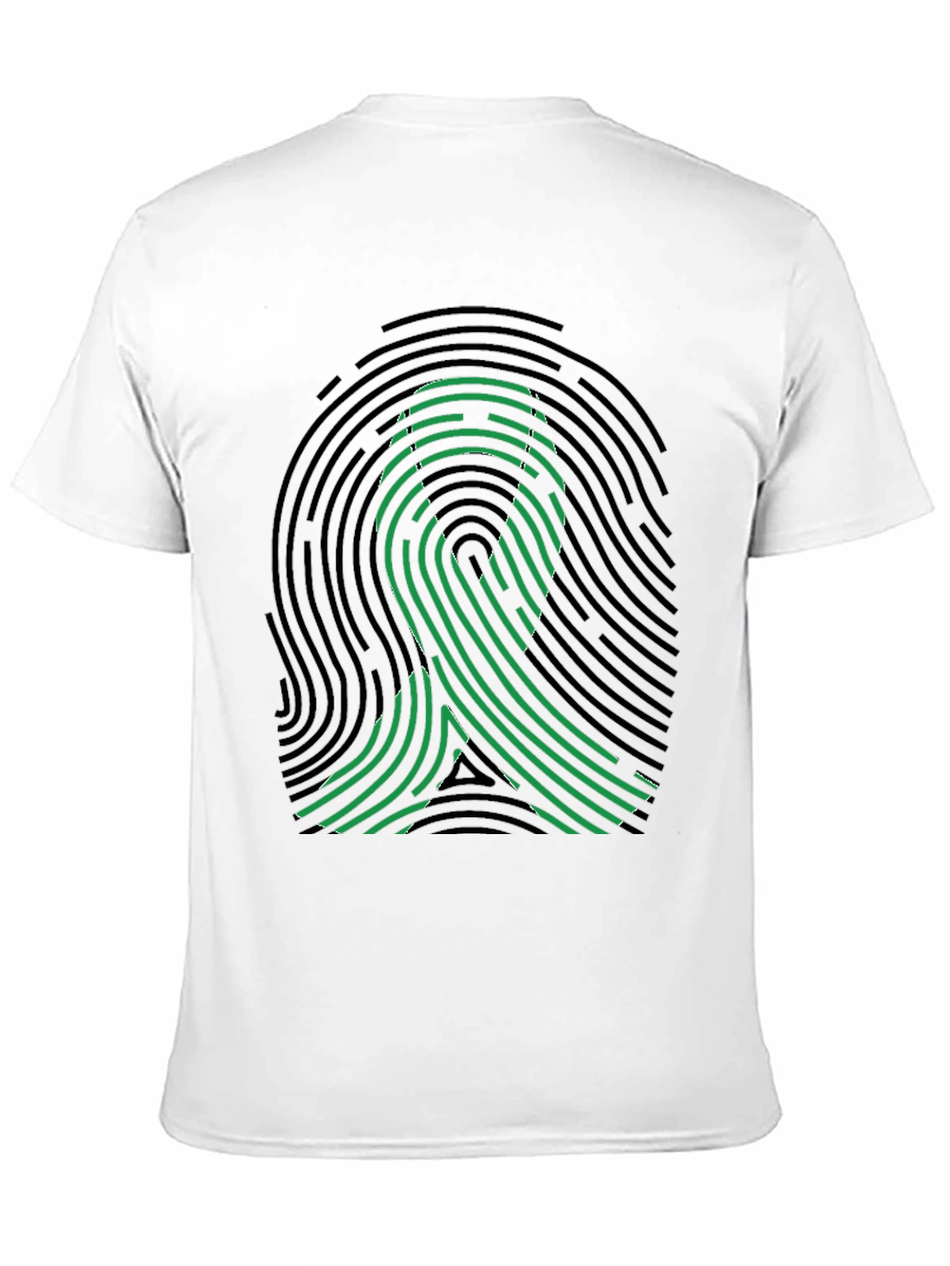 Awareness Ribbon Fingerprint T-Shirt