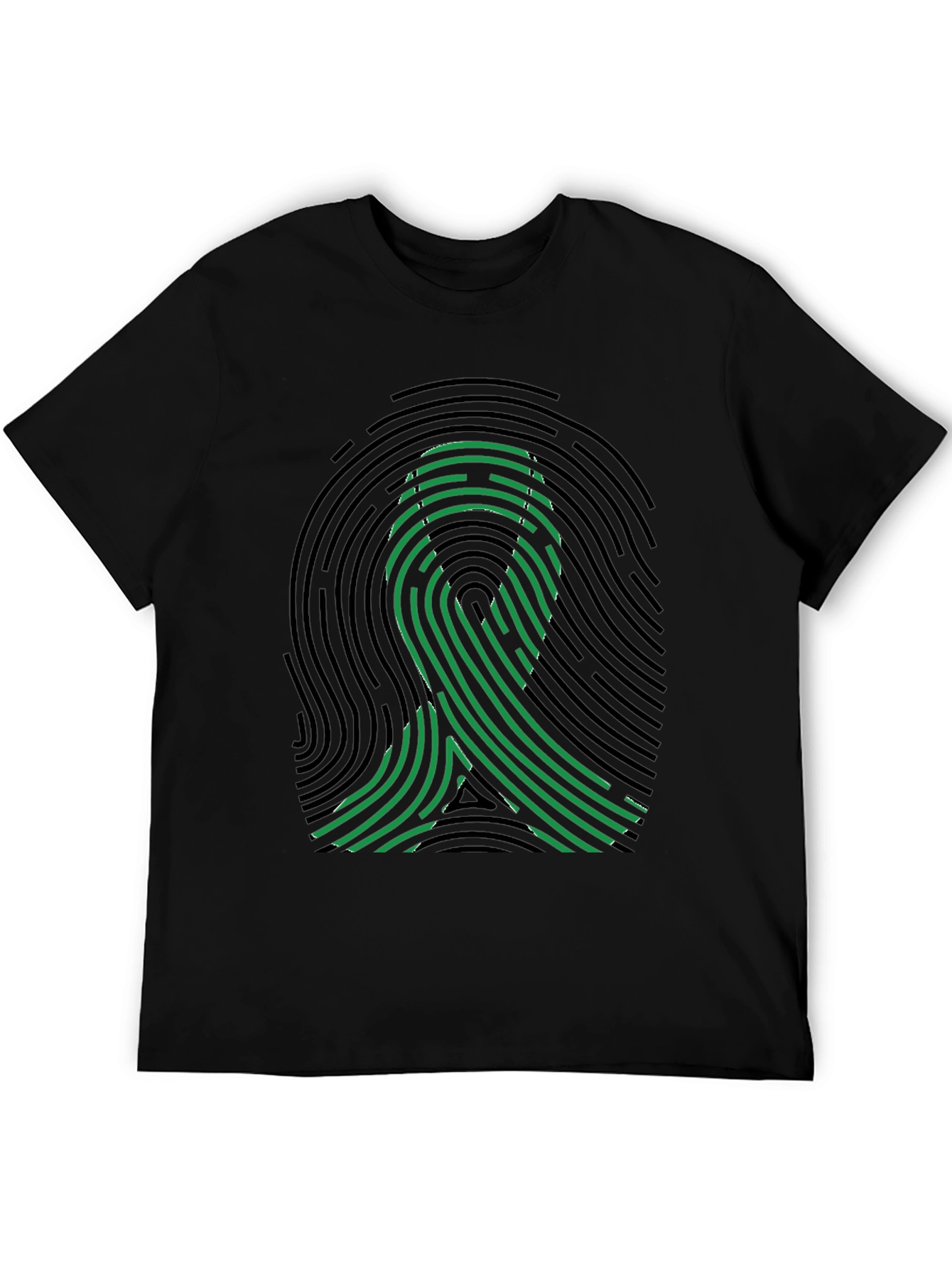 Awareness Ribbon Fingerprint T-Shirt